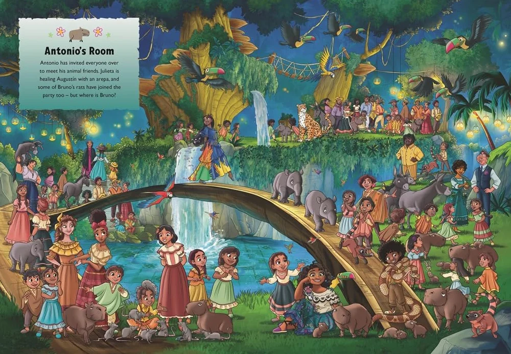 Where's Bruno?: A Disney Encanto Search and Find Activity Book