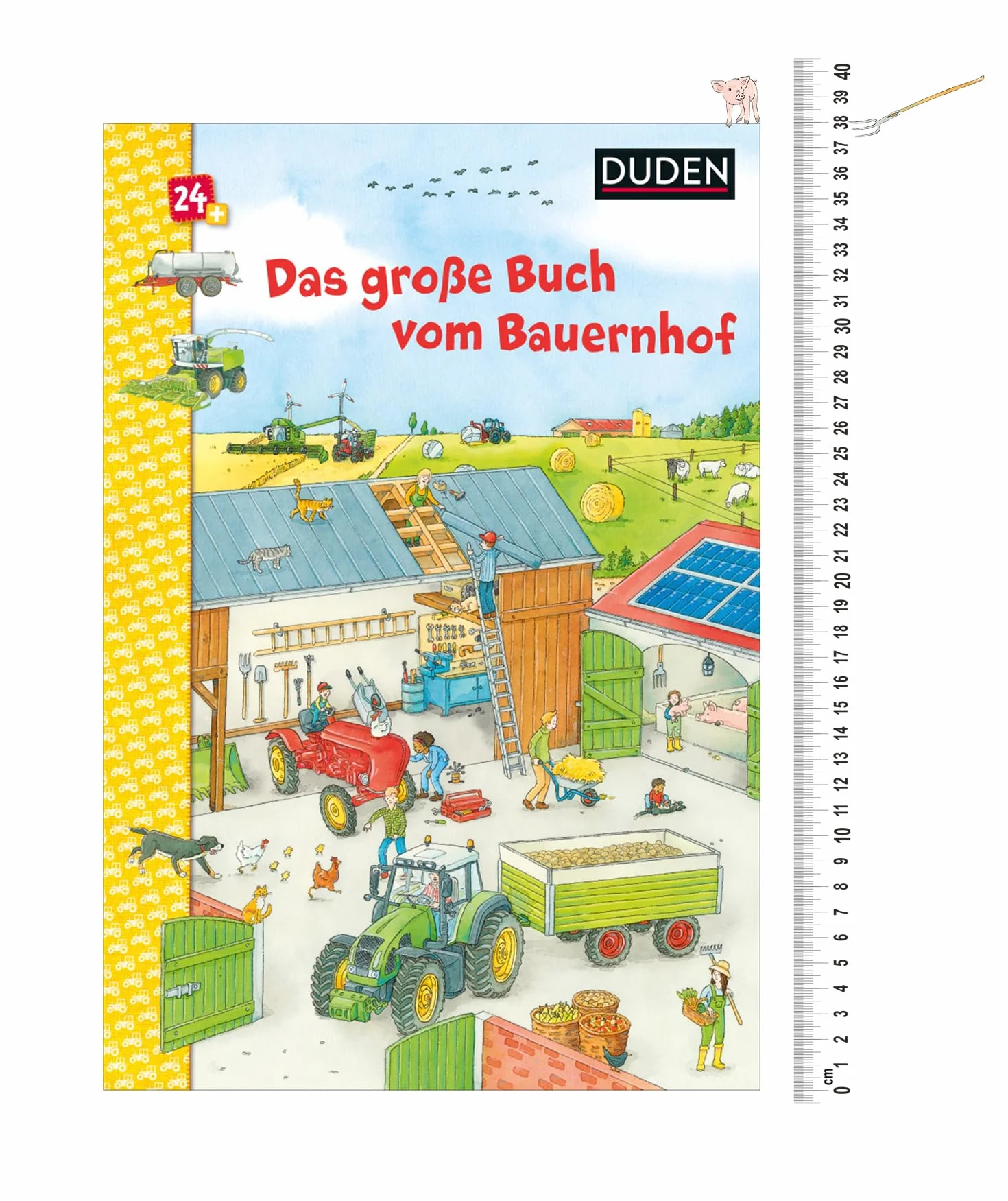 Duden 24+: Das große Buch vom Bauernhof: Wimmelbuch: 2