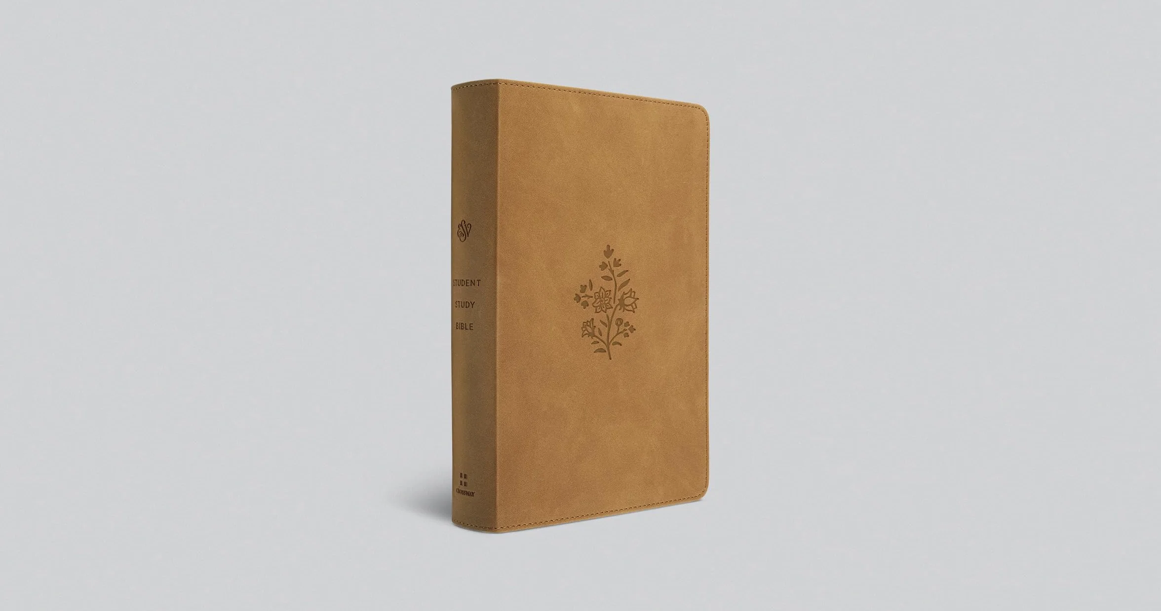 ESV Student Study Bible (Trutone, Nubuck Caramel, Wildflower Design): English Standard Version, Nubuck Caramel, Trutone, Wildflower Design, Student Study Bible With Ribbon Marker