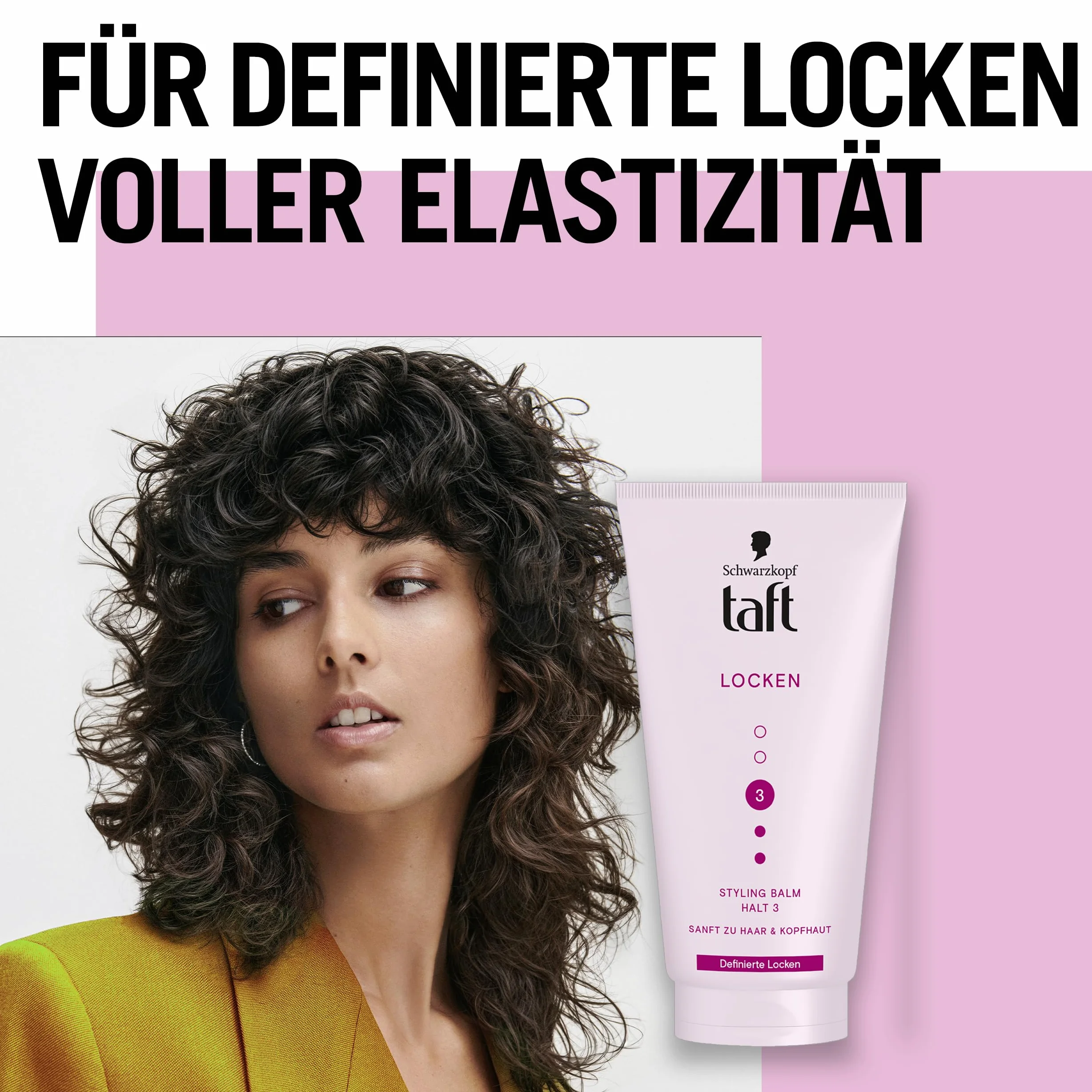 Schwarzkopf Taft Balsam Do Stylizacji Loków 150 ml Do Włosów Kręconych Wegański