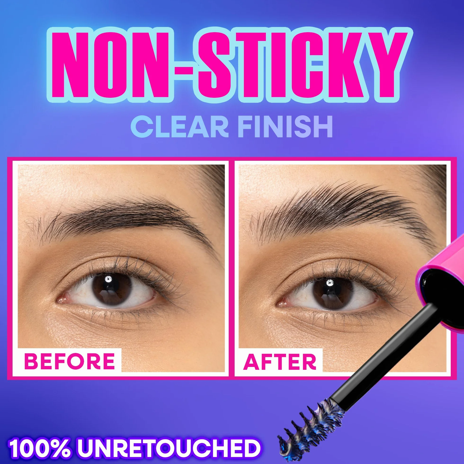 Wet n Wild Mega Stay Extreme Hold Brow Gel, Żel do Brwi, Bezbarwny, Trwałość 16h