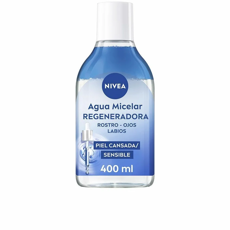 NIVEA Regenerująca woda micelarna (400 ml), żel do mycia twarzy z 5% serum i aminokwasem Amino Complex, tonik do twarzy, oczu i ust, olejek do demakijażu twarzy z Pantenol i Escualano