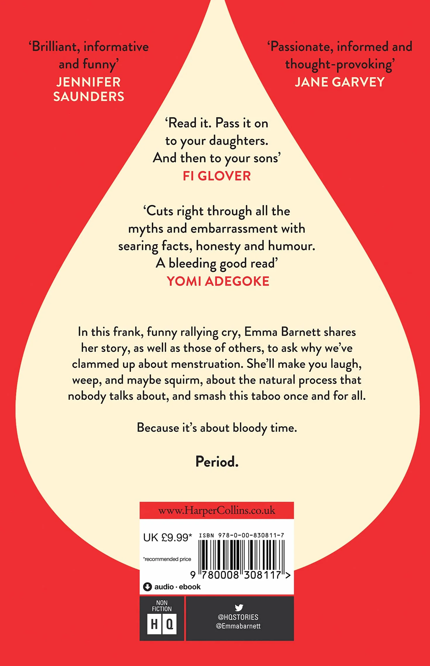 Period: The new, updated edition of the hilarious conversation starting, genre defining book from the award winning BBC Woman’s Hour presenter