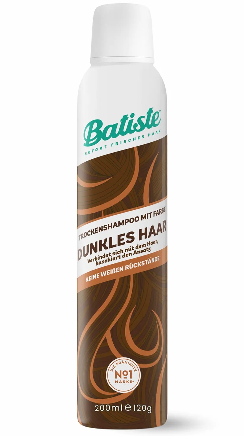 Batiste Suchy Szampon do Ciemnych Włosów 200 ml