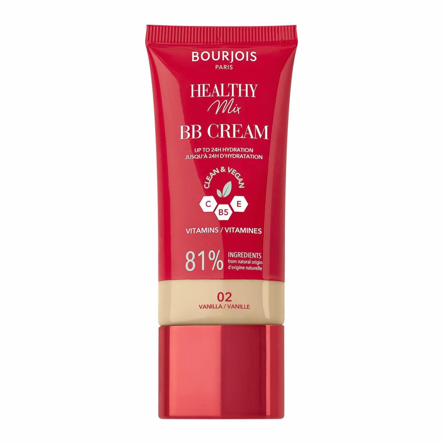 Bourjois Healthy Mix kryjący krem BB nr 02 Vanilla, 30 ml