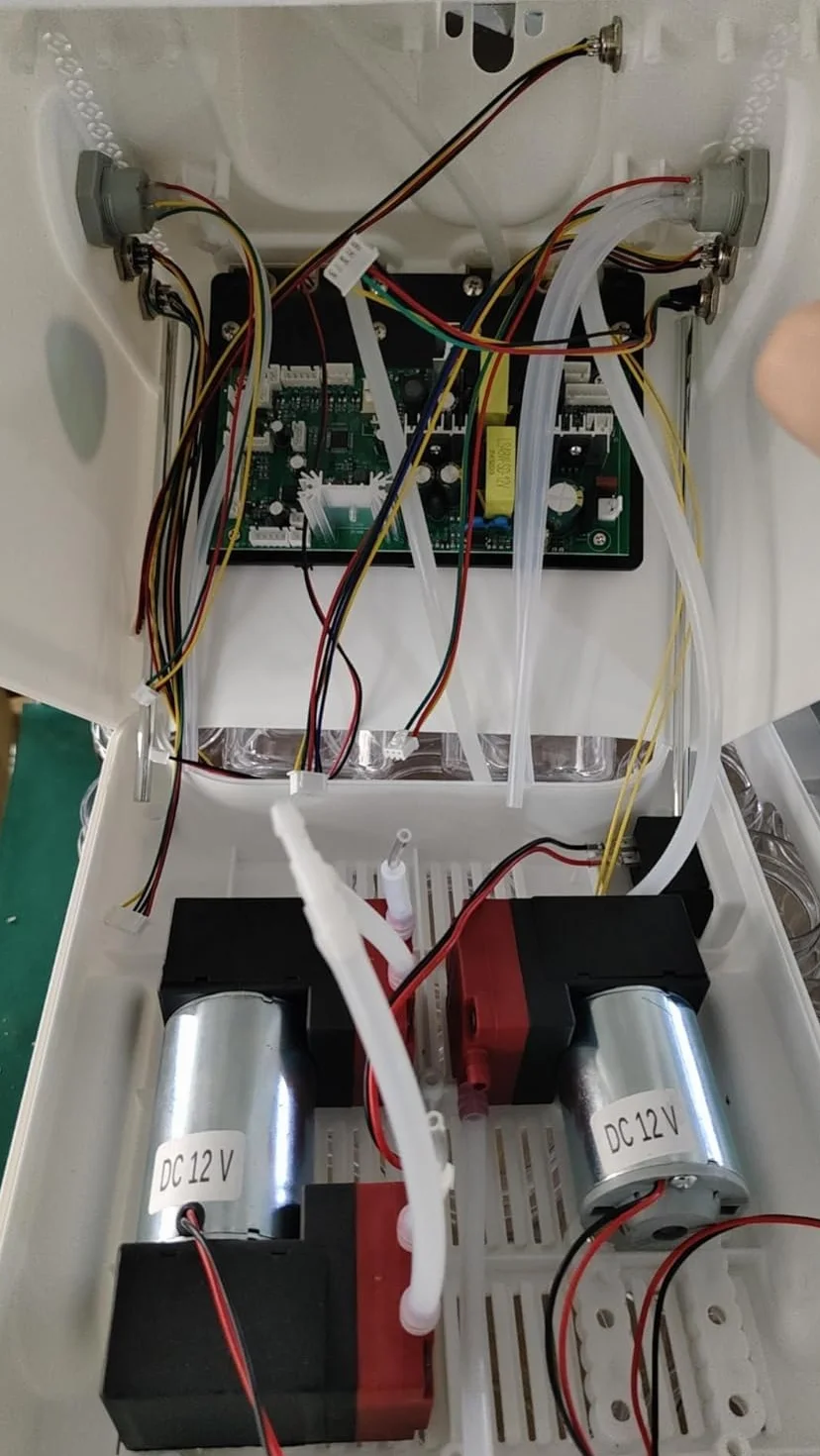 Hydra maszyna do twarzy 7 w 1 z maską LED hydro dermabrazja głębokie oczyszczanie