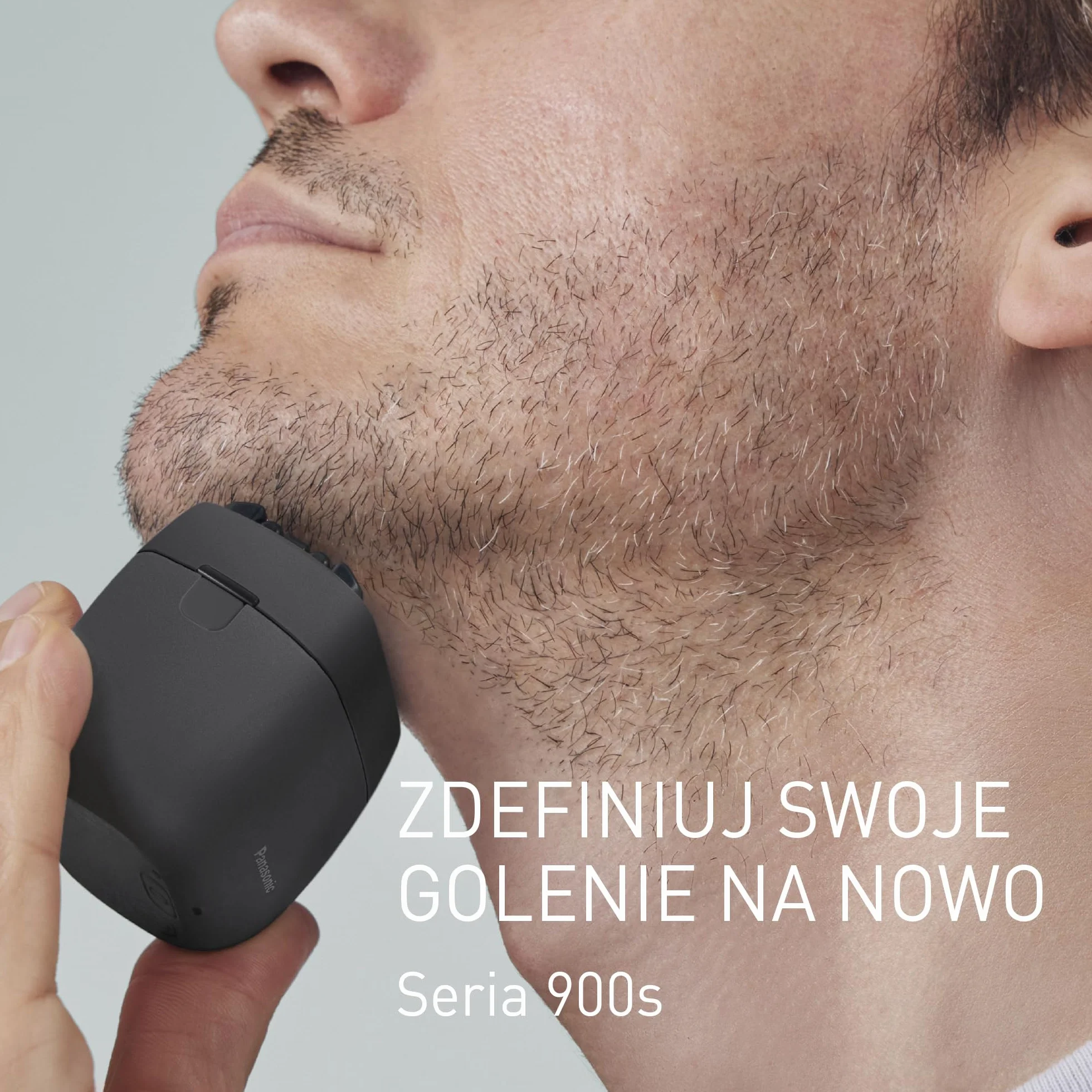 Golarka Panasonic ES-PV3B-K803 Series 900s, Golenie na Mokro i Sucho, 5-Ostrzowa Golarka Elektryczna Dla Mężczyzn, Inteligentny Czujnik Zarostu, USB-C, Etui, Matowa Czerń