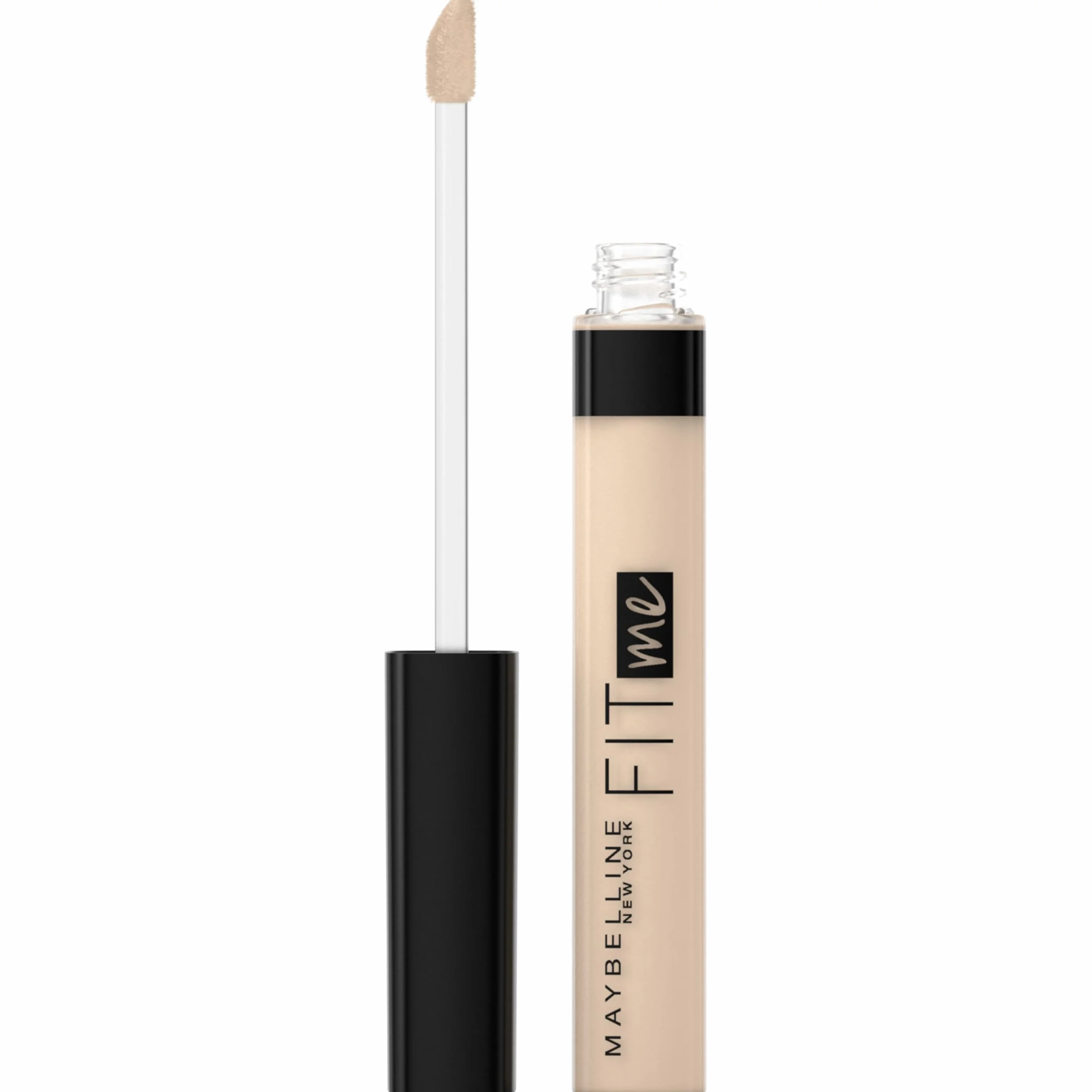 Maybelline New York Fit Me! korektor do twarzy w płynie, ujednolicenie kolorytu skóry, idealne uzupełnienie podkładu, 03 Porcelain, 6,8 ml
