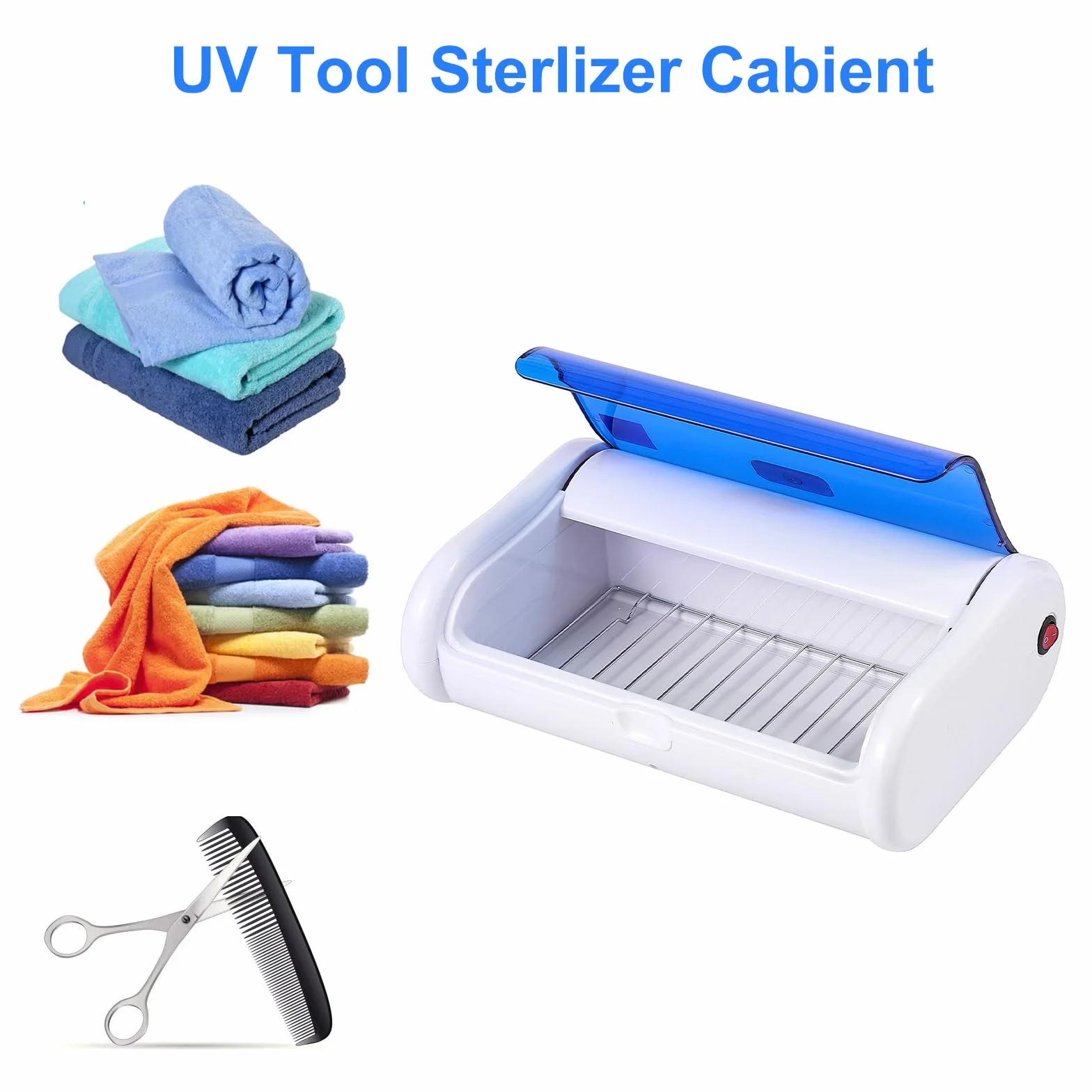 Szafka sterylizatora UV, 8 W narzędzia do manicure'u, pudełko do dezynfekcji UV, profesjonalne urządzenie do dezynfekcji, szafka do przechowywania domu, salonu, hotelu, spa