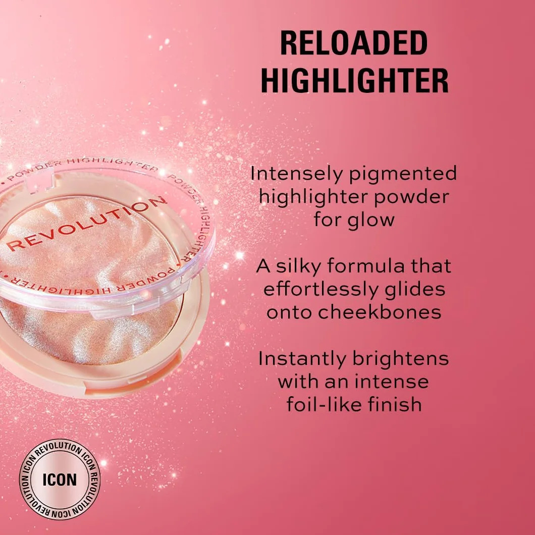 Makeup Revolution Just My Type Rozświetlacz do Twarzy, 10 g