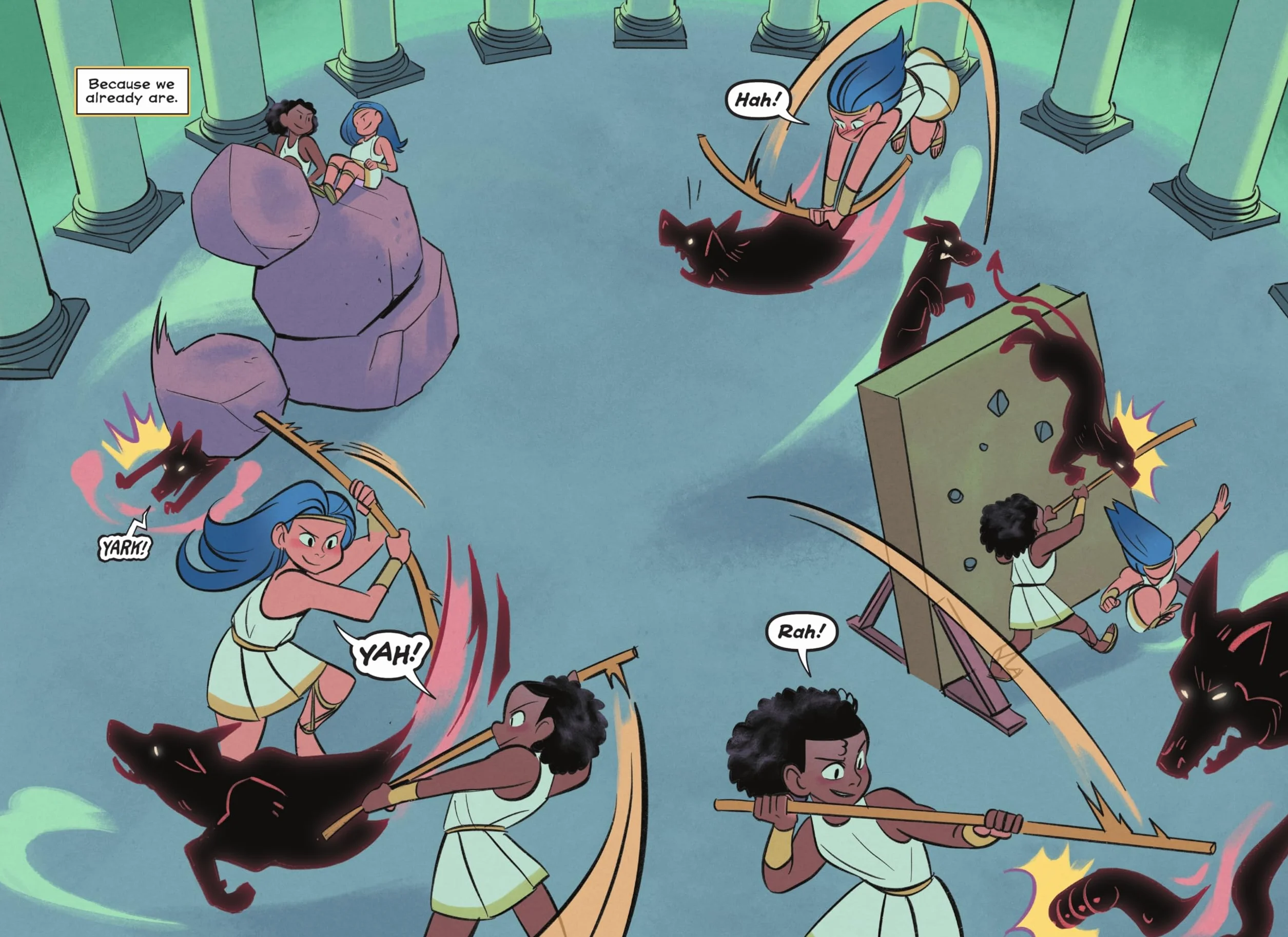 Diana and Nubia: Princesses of the Amazons