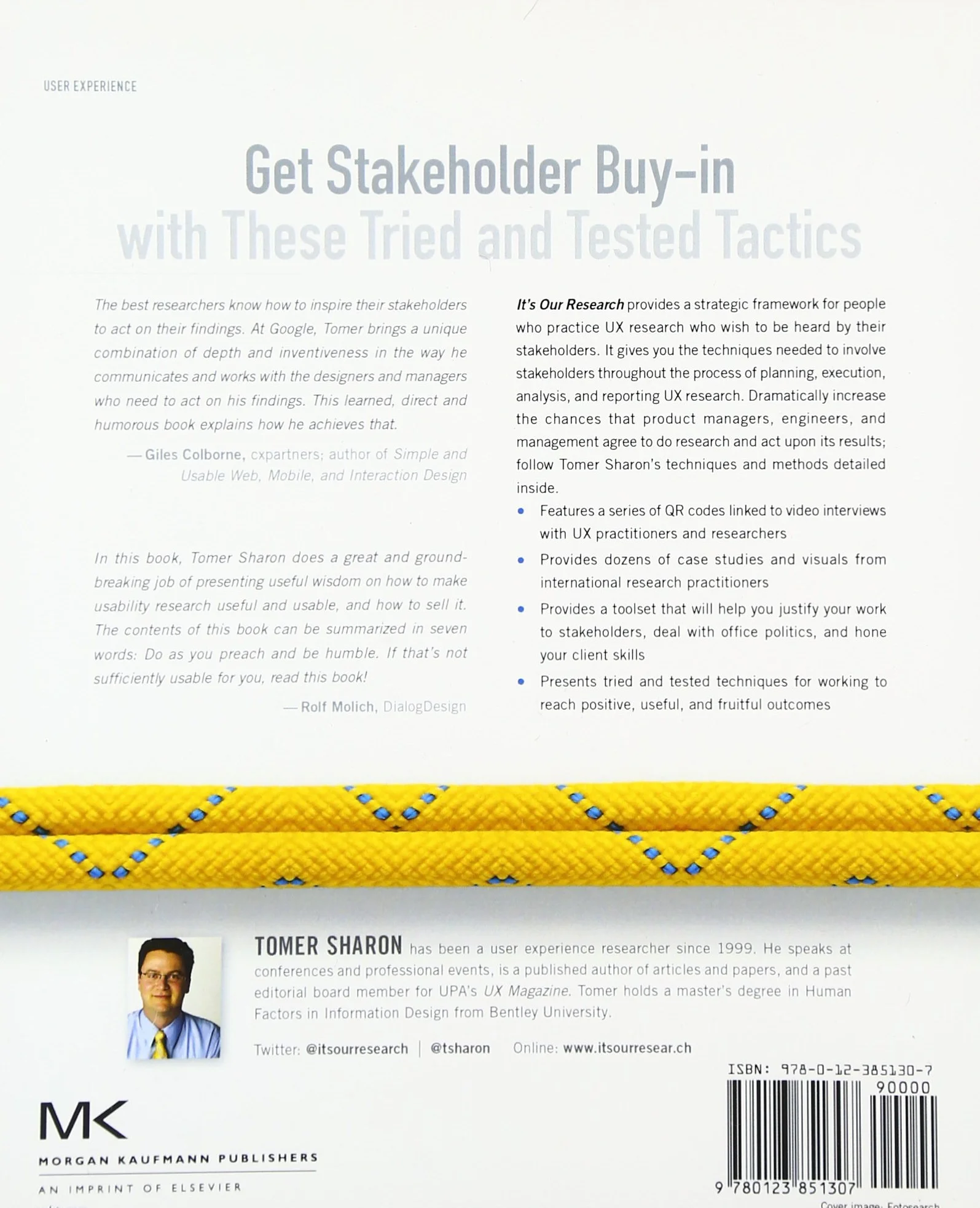 It's Our Research: Getting Stakeholder Buy-In for User Experience Research Projects