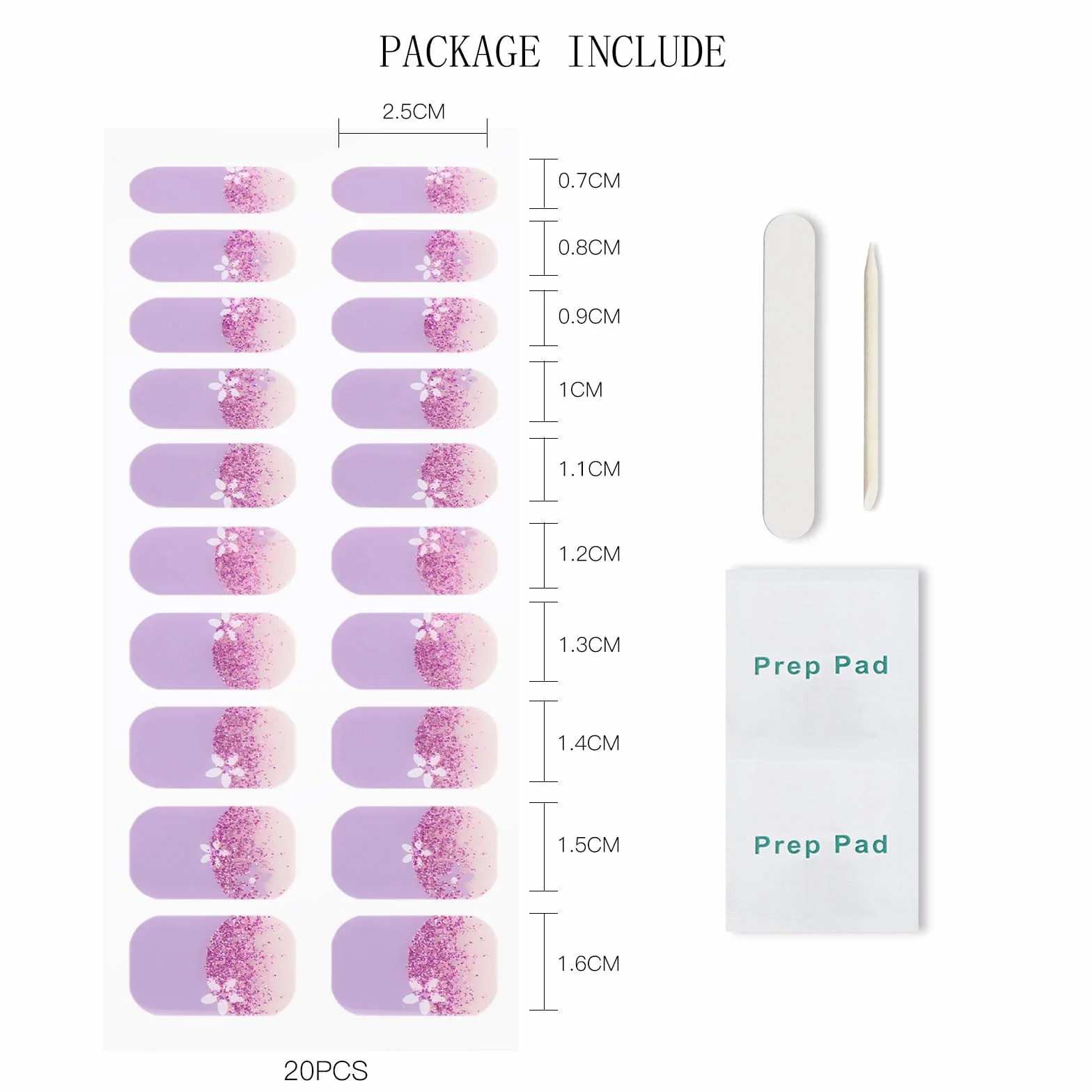 JMEOWIO Folia do paznokci UV utwardzana kwiatami gradientowa UV żel Nail Strips naklejki na paznokcie naklejki na paznokcie Nail Art dekoracja akcesoria do stylizacji paznokci