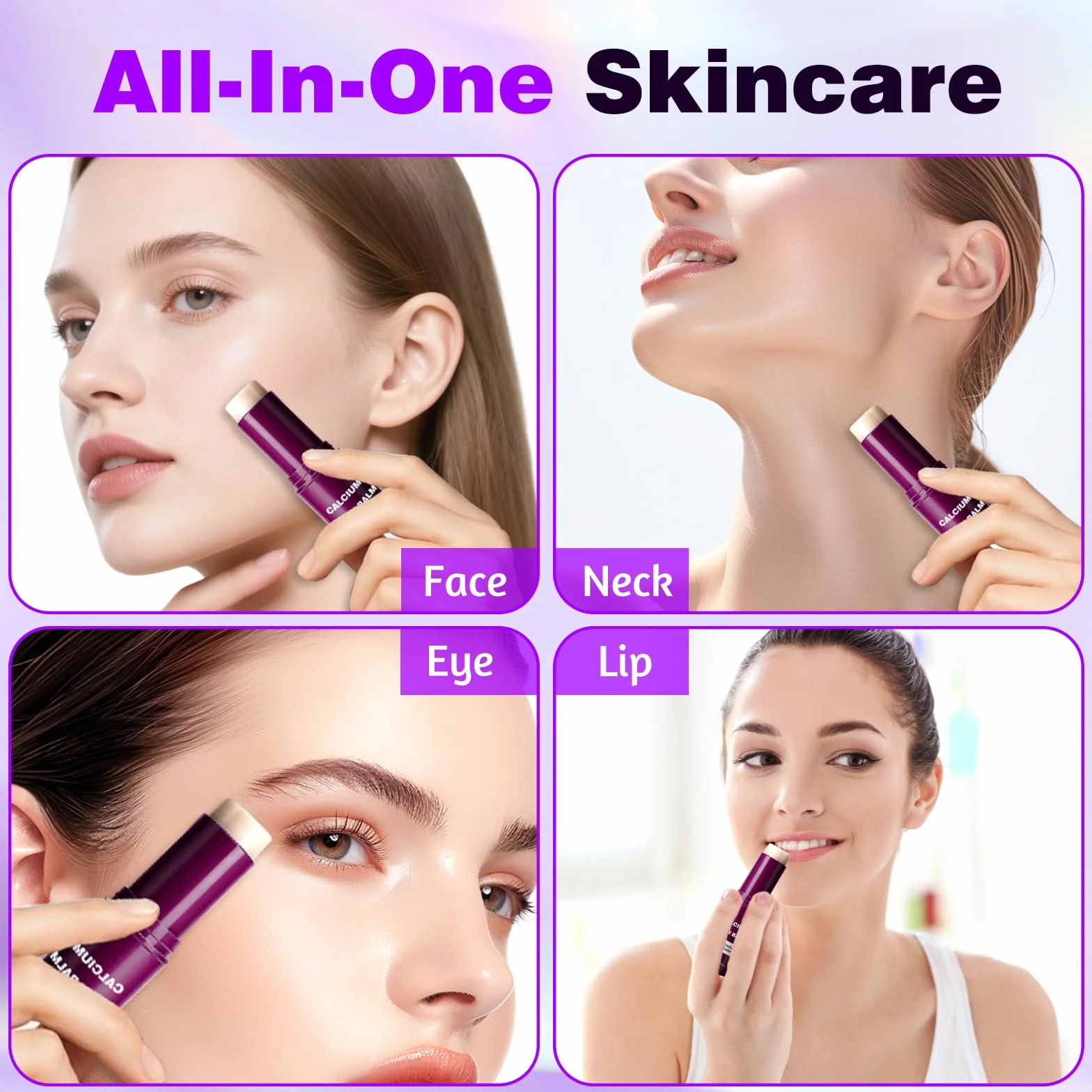 Multi Balm Stick wapniowy rozjaśniacz pod oczy przeciwstarzeniowy ujędrniający nawilżający 2 sztuki