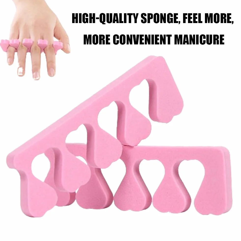 Silikonowe separatory palców u stóp do korekcji Bunion - miękkie piankowe narzędzia do pedicure 6 szt.