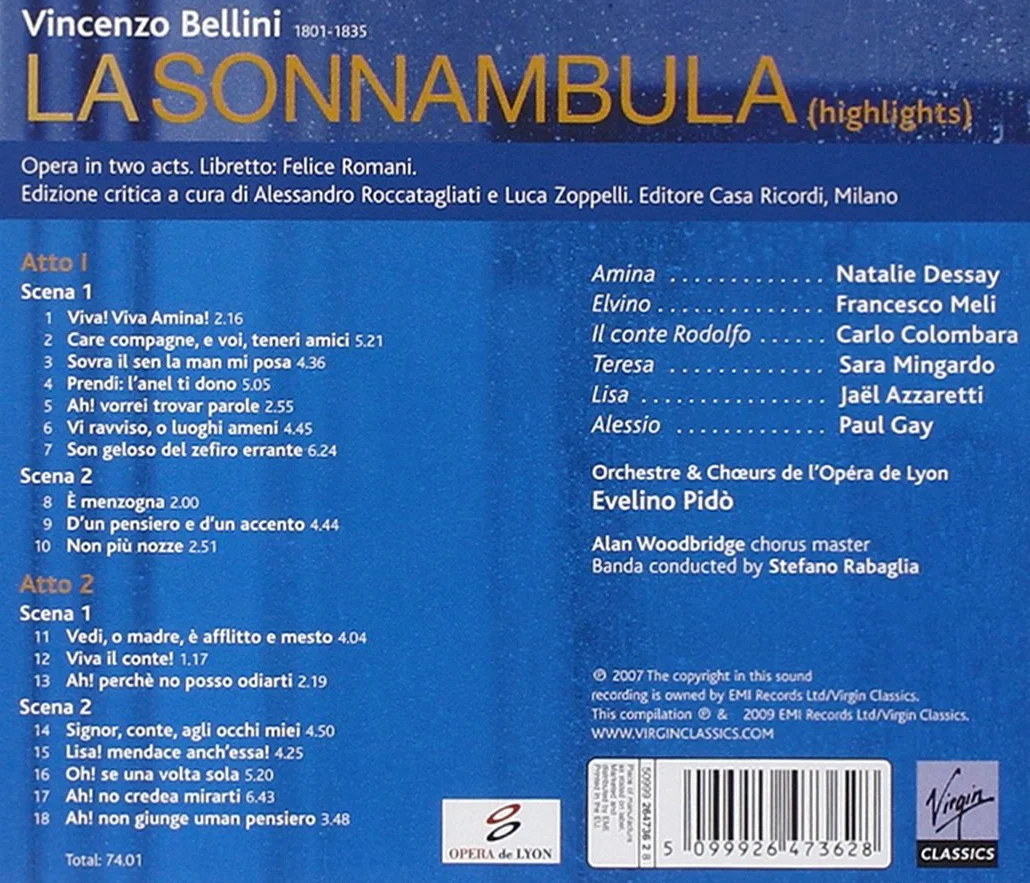 Bellini: La Sonnambula