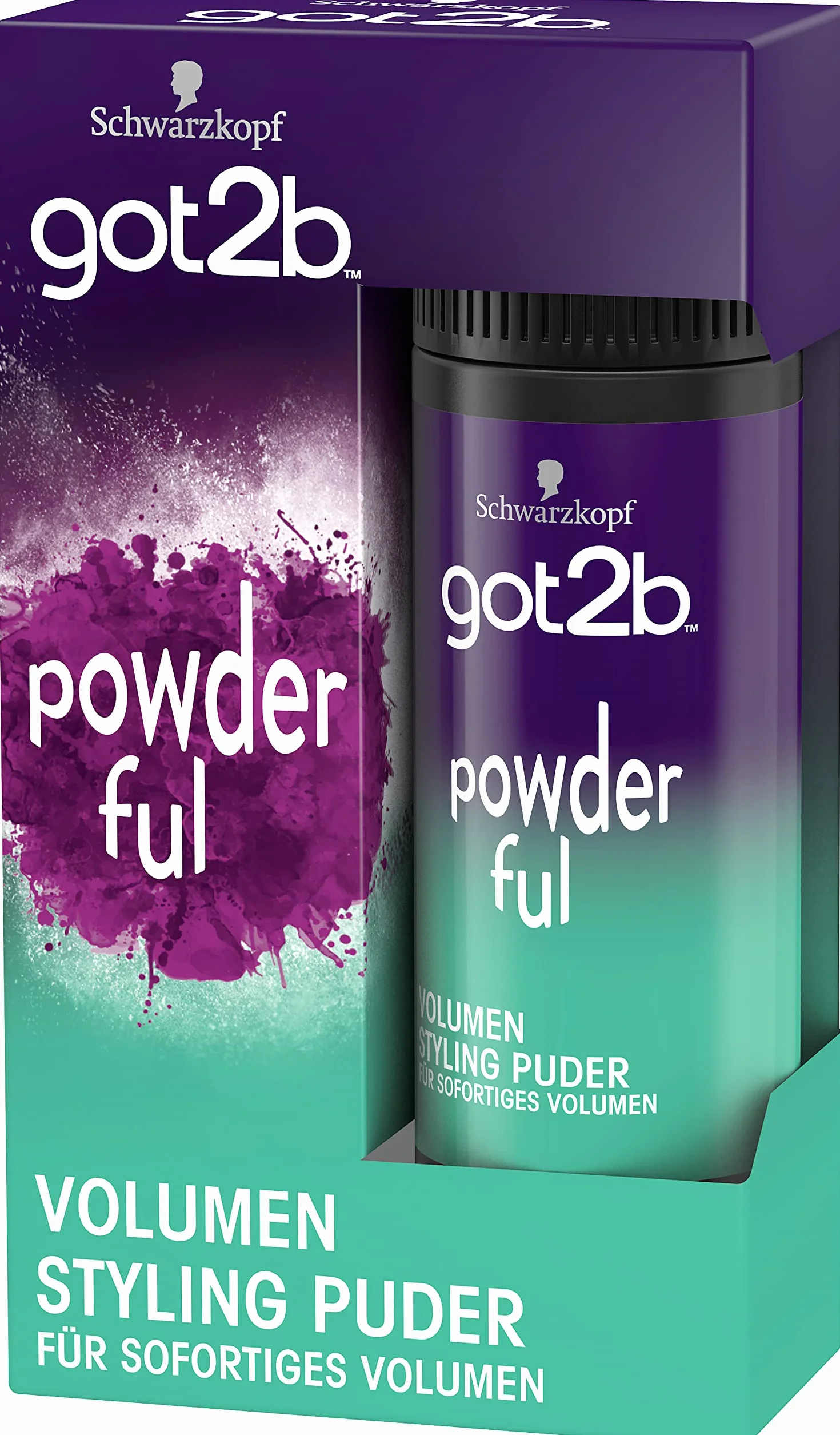Schwarzkopf got2b Puder do stylizacji włosów, 1 opakowanie (1 x 10 g)
