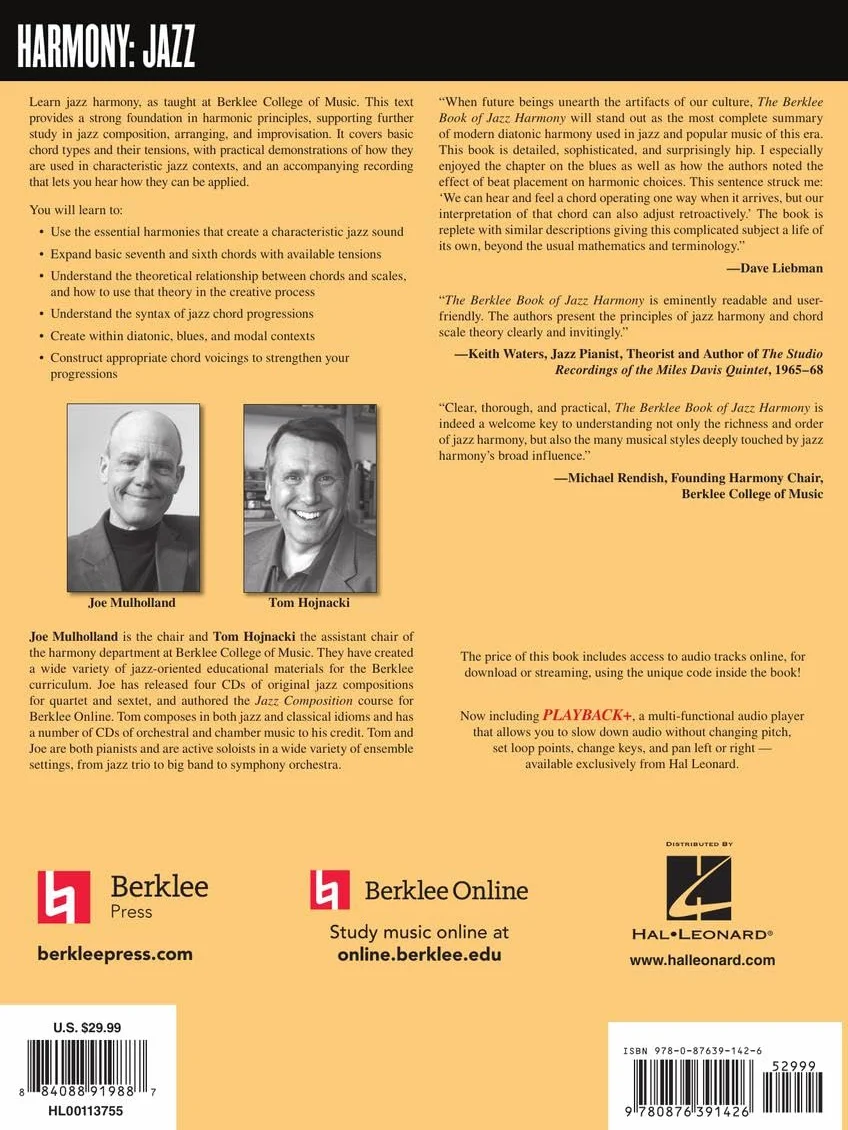 The Berklee Book of Jazz Harmony