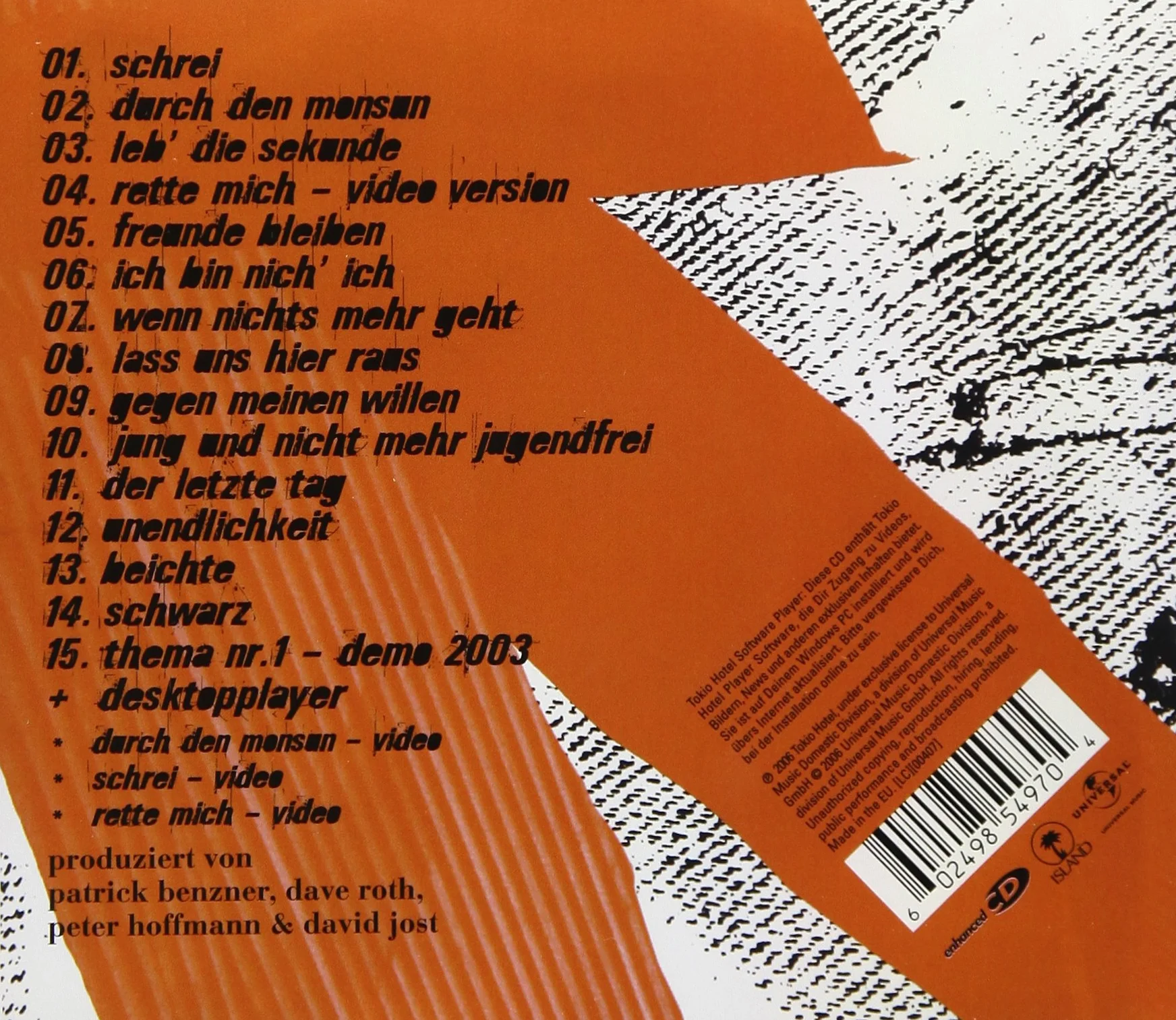 Tokio Hotel - Schrei