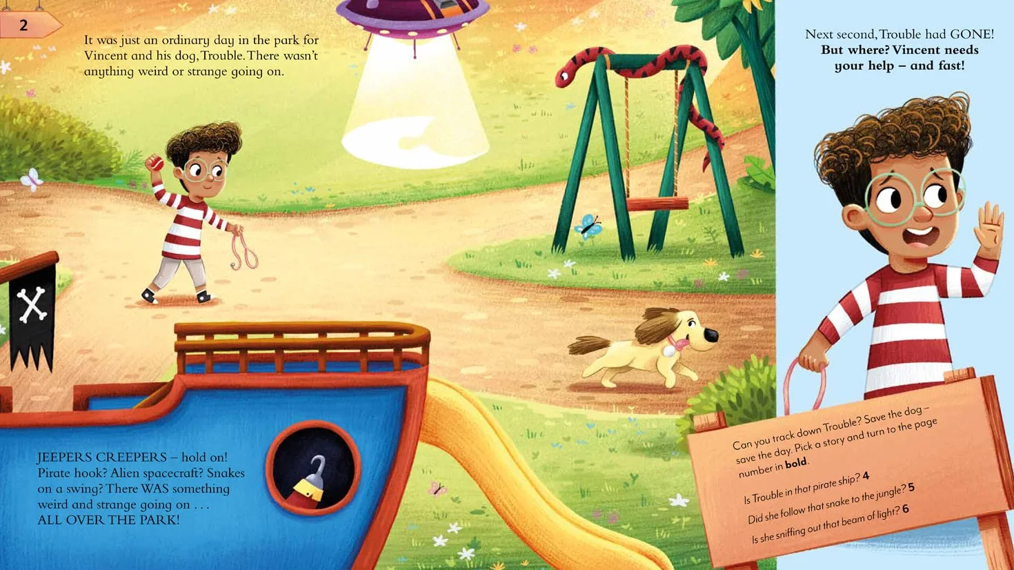 Pick a Story: A Pirate Alien Jungle Adventure: The new interactive illustrated picture book adventure for children where YOU choose the story