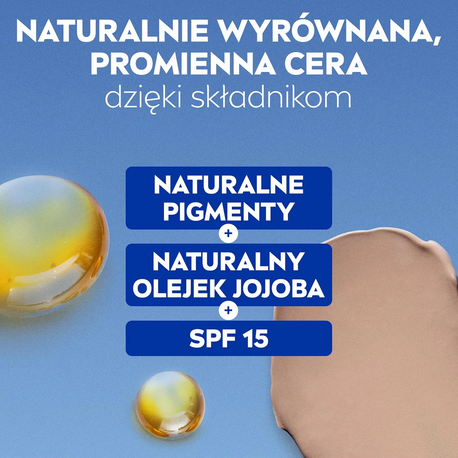 NIVEA Krem BB nadający koloryt 5w1 z SPF 15 - ciemny 50 ml