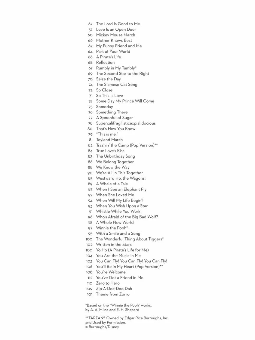 101 disney songs for horn - cor