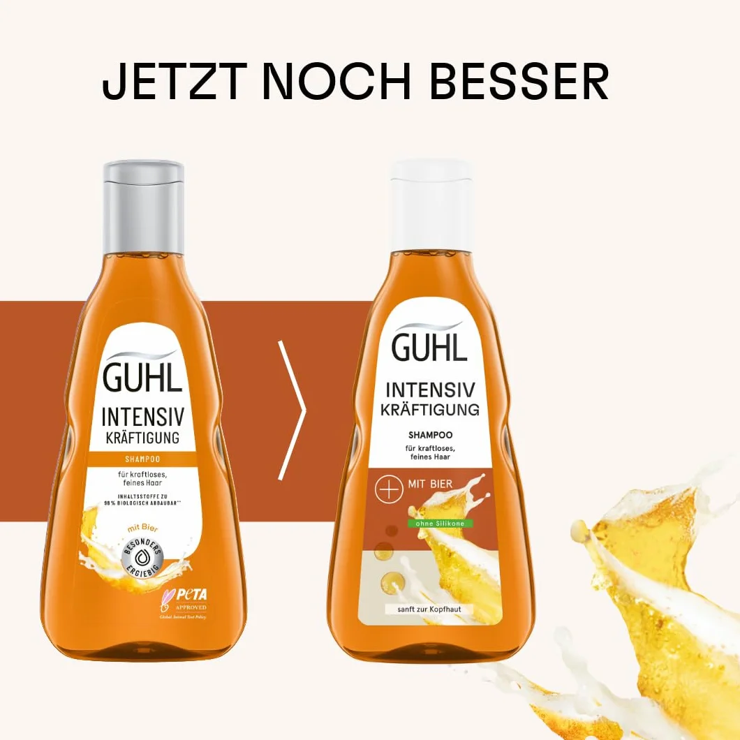 Guhl Intensiv Szampon Przezroczysty 250 ml