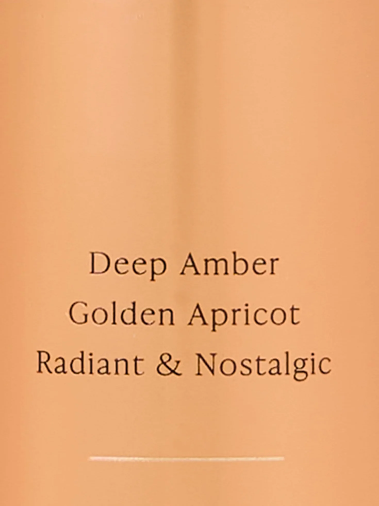 AMBER ROMANCE body mist 250ml