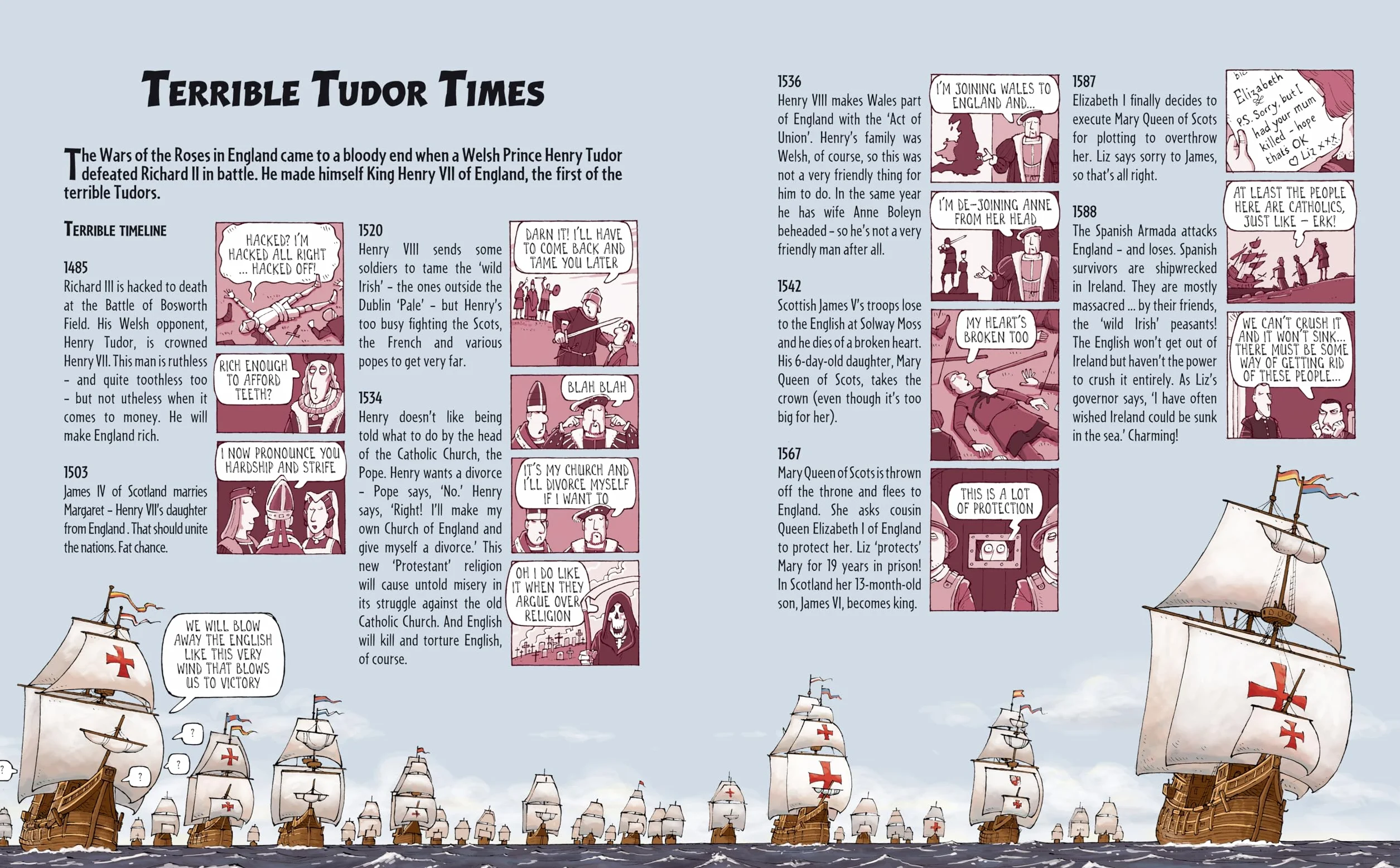 Horrible History of Britain and Ireland (newspaper edition)