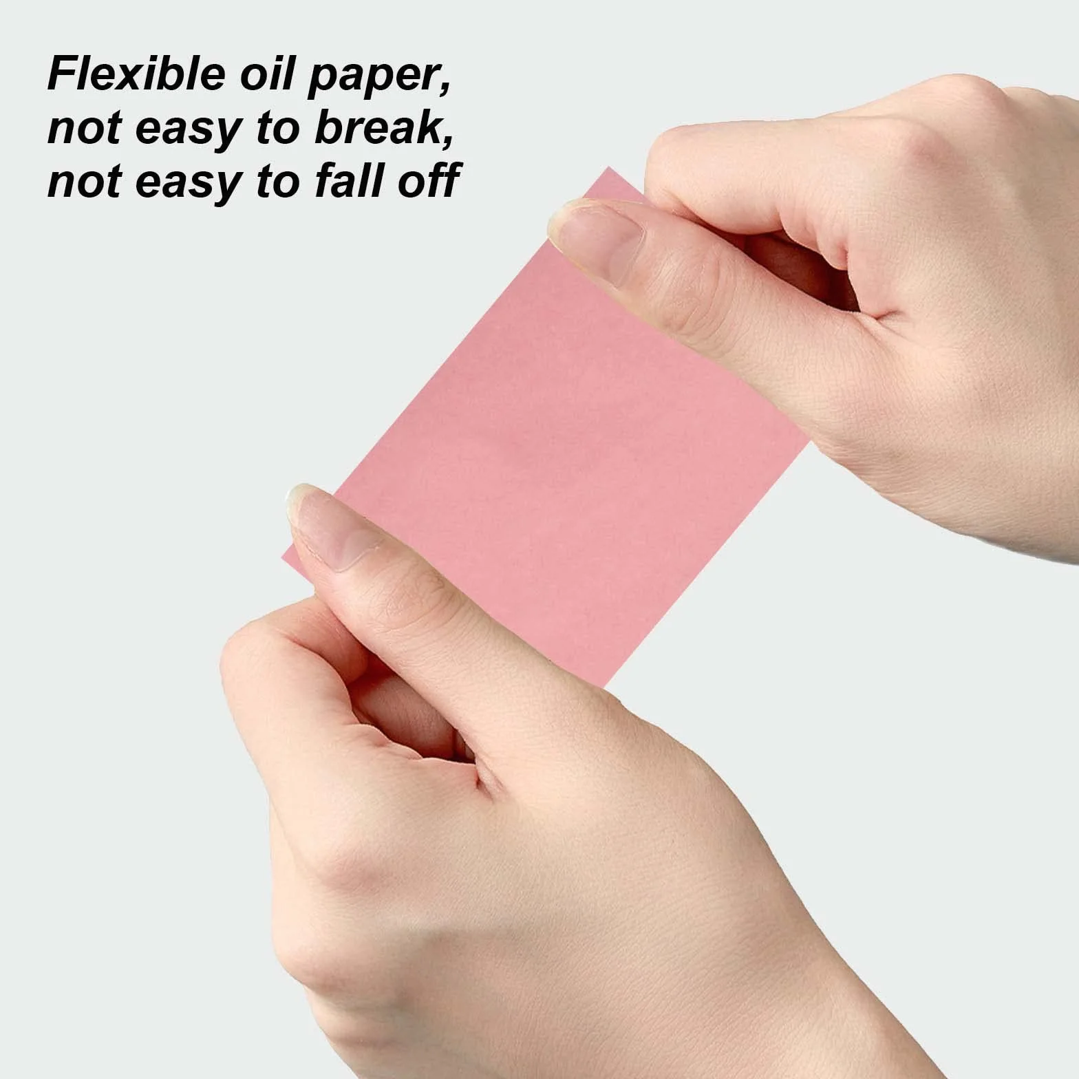 Papier do kontroli oleju 200 sztuk naturalny pochłaniający olej do pielęgnacji skóry tłustej