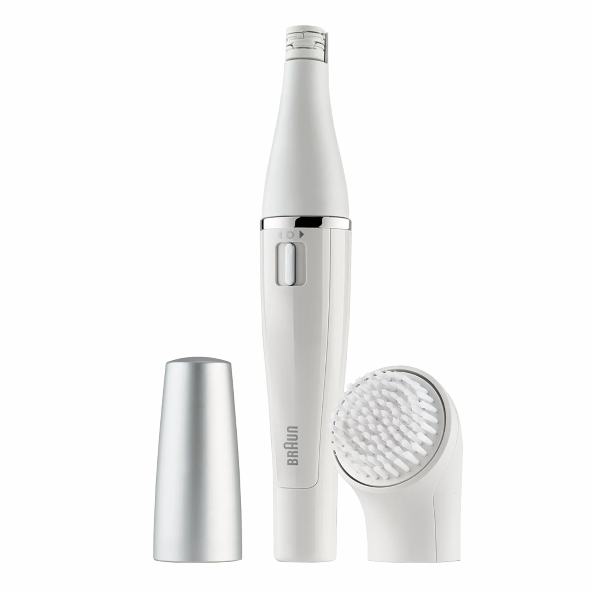 Braun Face 810 Depilator, Biały, 3 Elementy
