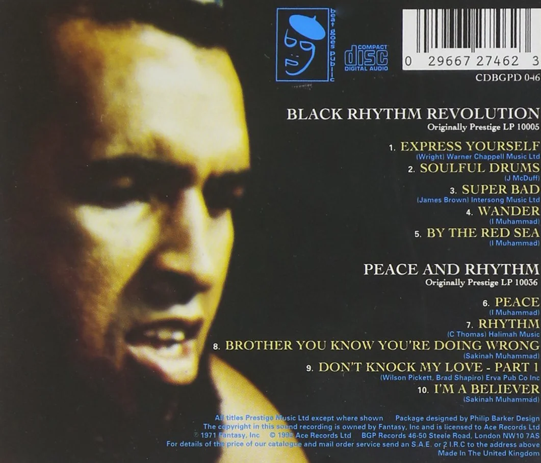 Black Rhythm Revolution/Peace & Rhythm