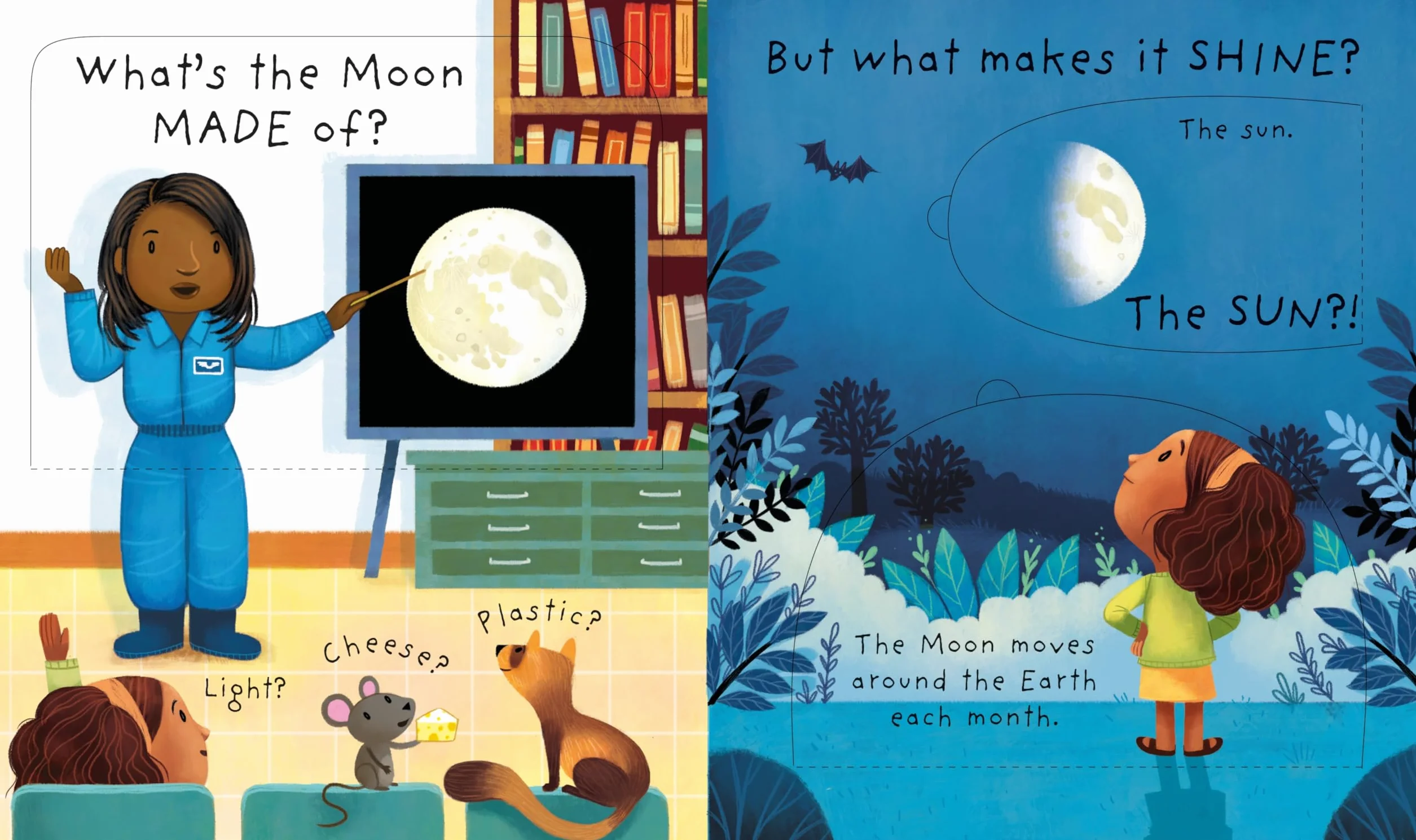 What is the Moon? (Very First Lift-the-Flap Questions & Answers): 1 (Very First Questions and Answers)