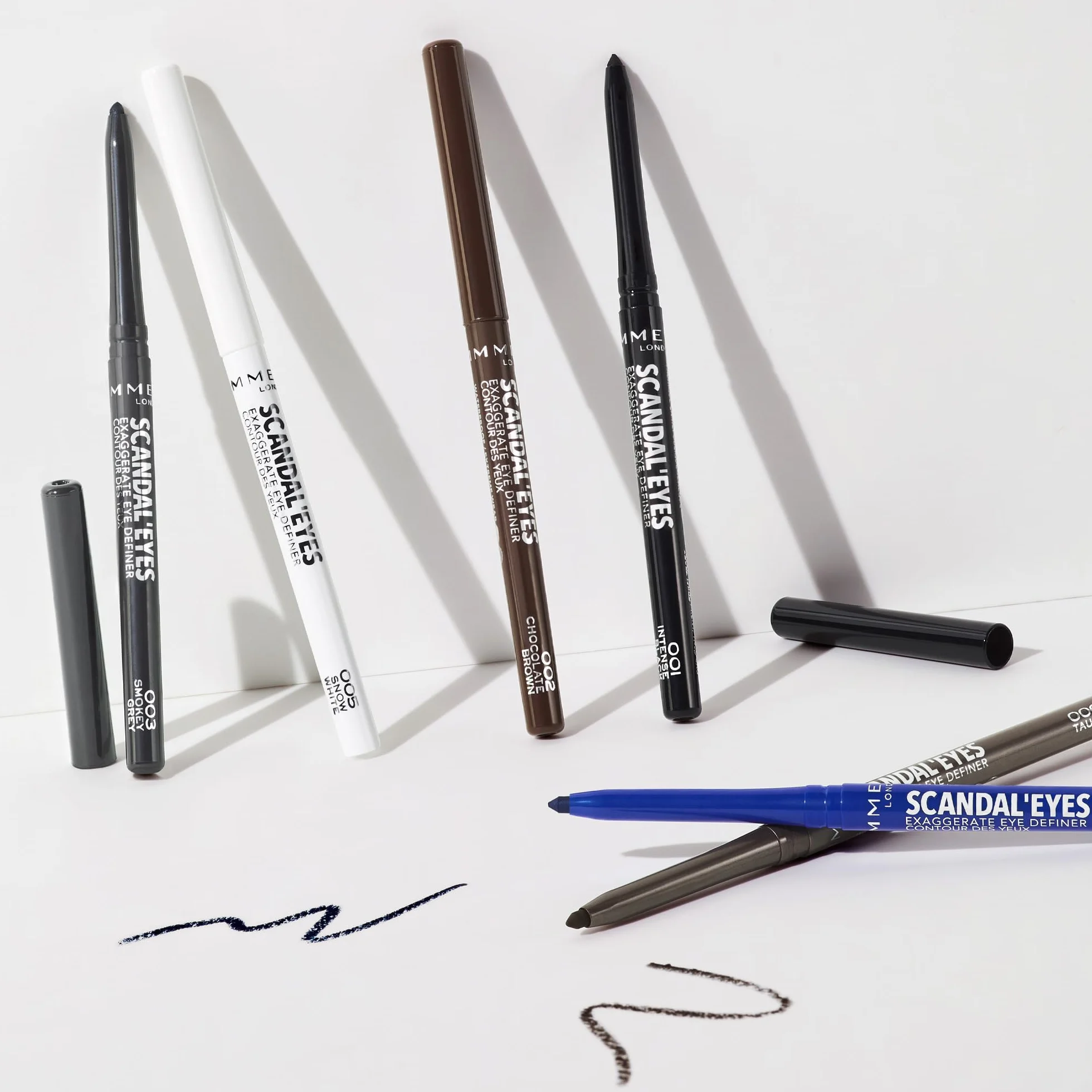 Rimmel Scandal’Eyes Exaggerate Kredka do Oczu, 001 Intense Black, 0.35 g