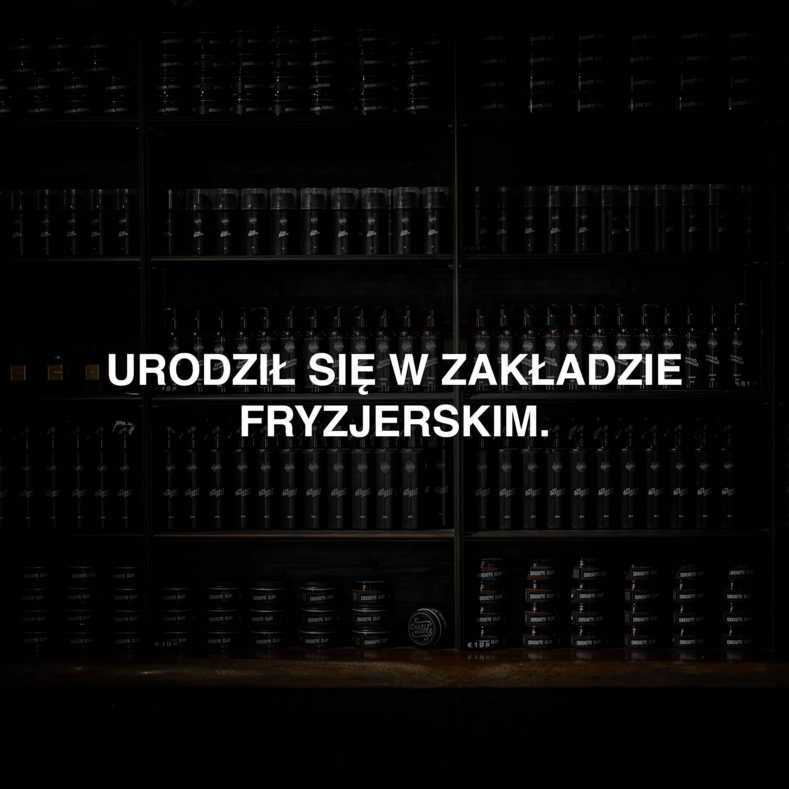 Charlemagne Grzebień męski do stylizacji włosów z włókna węglowego 19 cm antystatyczny