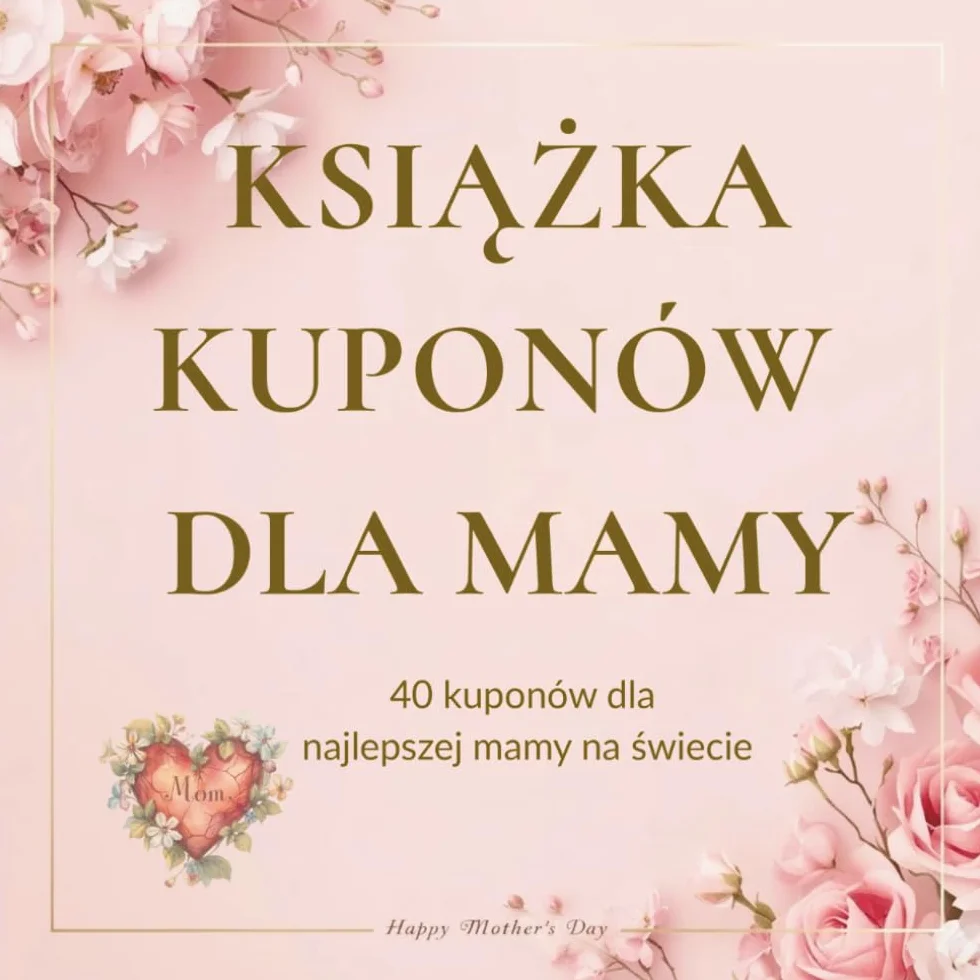 KSIĄŻKA KUPONÓW DLA MAMY: 40 serdecznych kuponów dla najlepszej mamy na świecie – spersonalizowany pomysł na prezent na Dzień Matki, urodziny lub po ... 40 wstępnie wypełnionych i gotowych kuponów