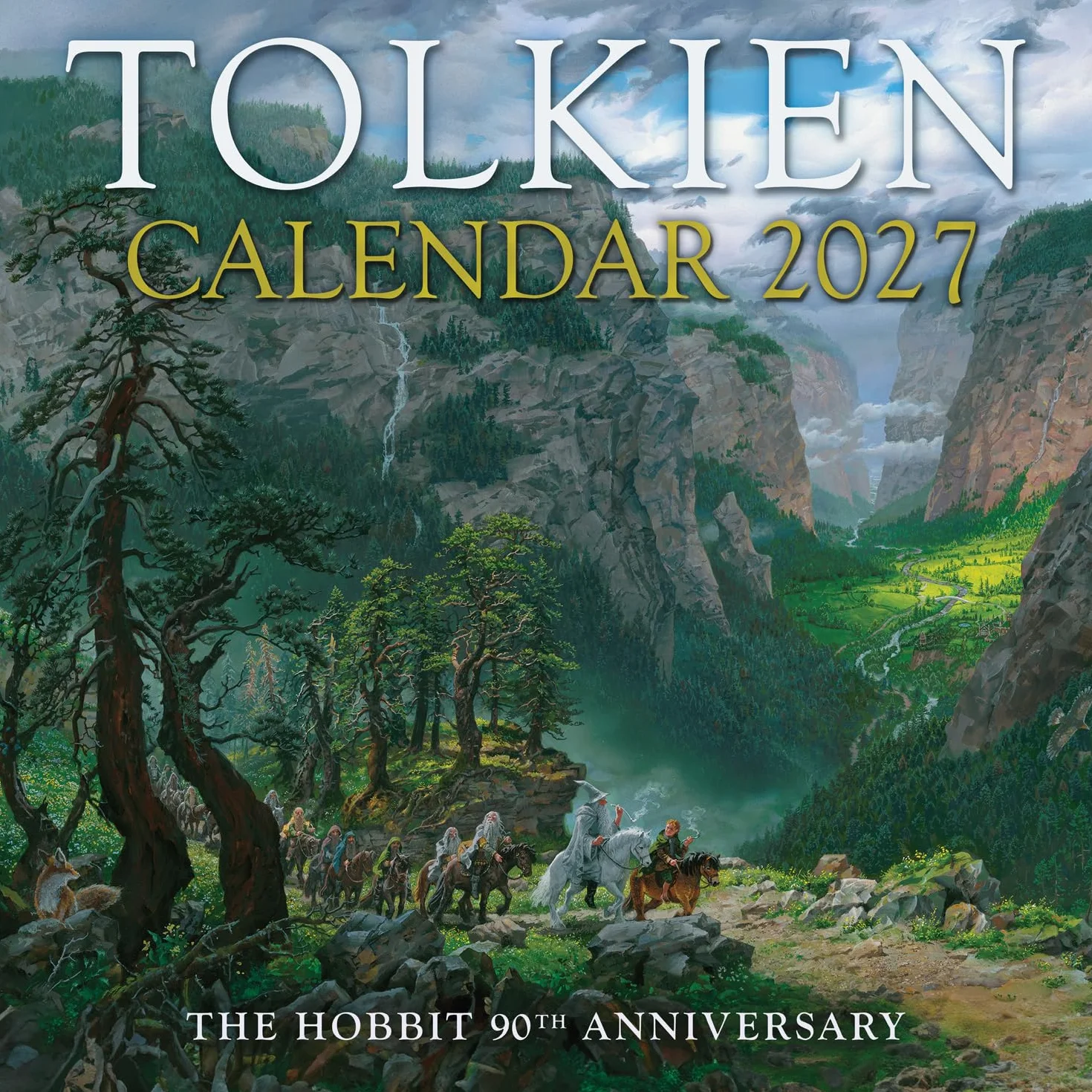 Tolkien Calendar 2027: The Hobbit 90th Anniversary