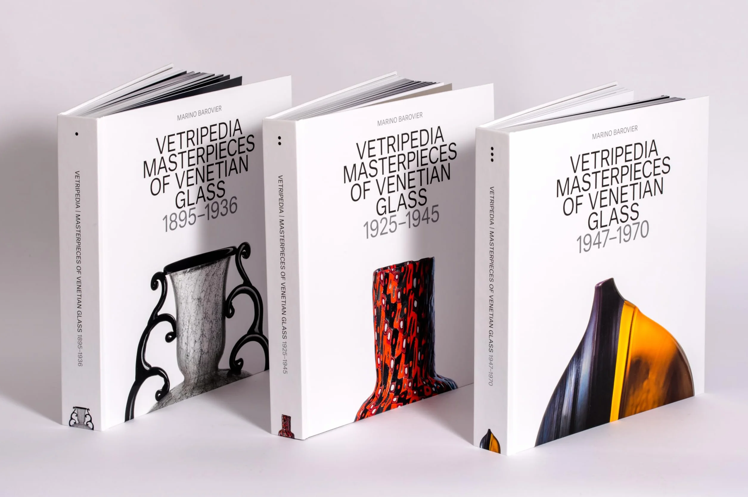 Vetripedia : Masterpieces of Venetian Glass /anglais: Masterpieces of Venetian Glass - Three Volumes in a Slipcase