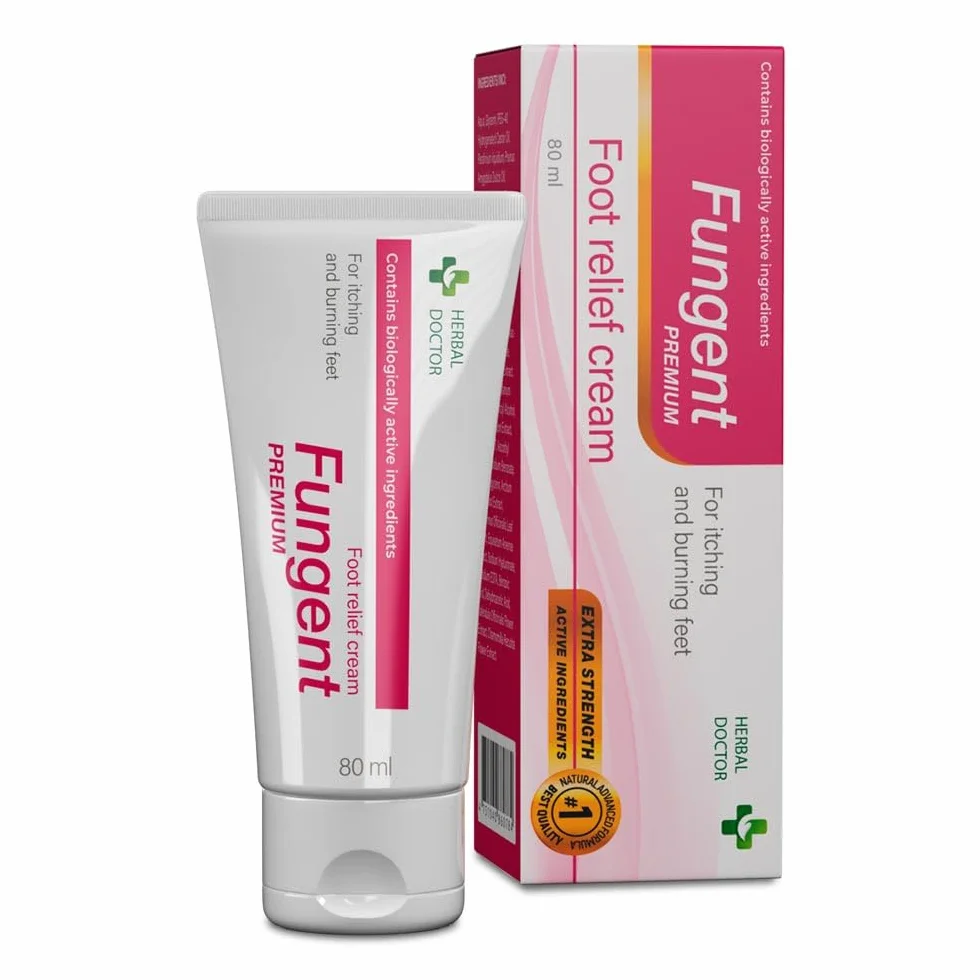 Fungent Premium 80 ml Krem Przeciwgrzybiczy do Stóp