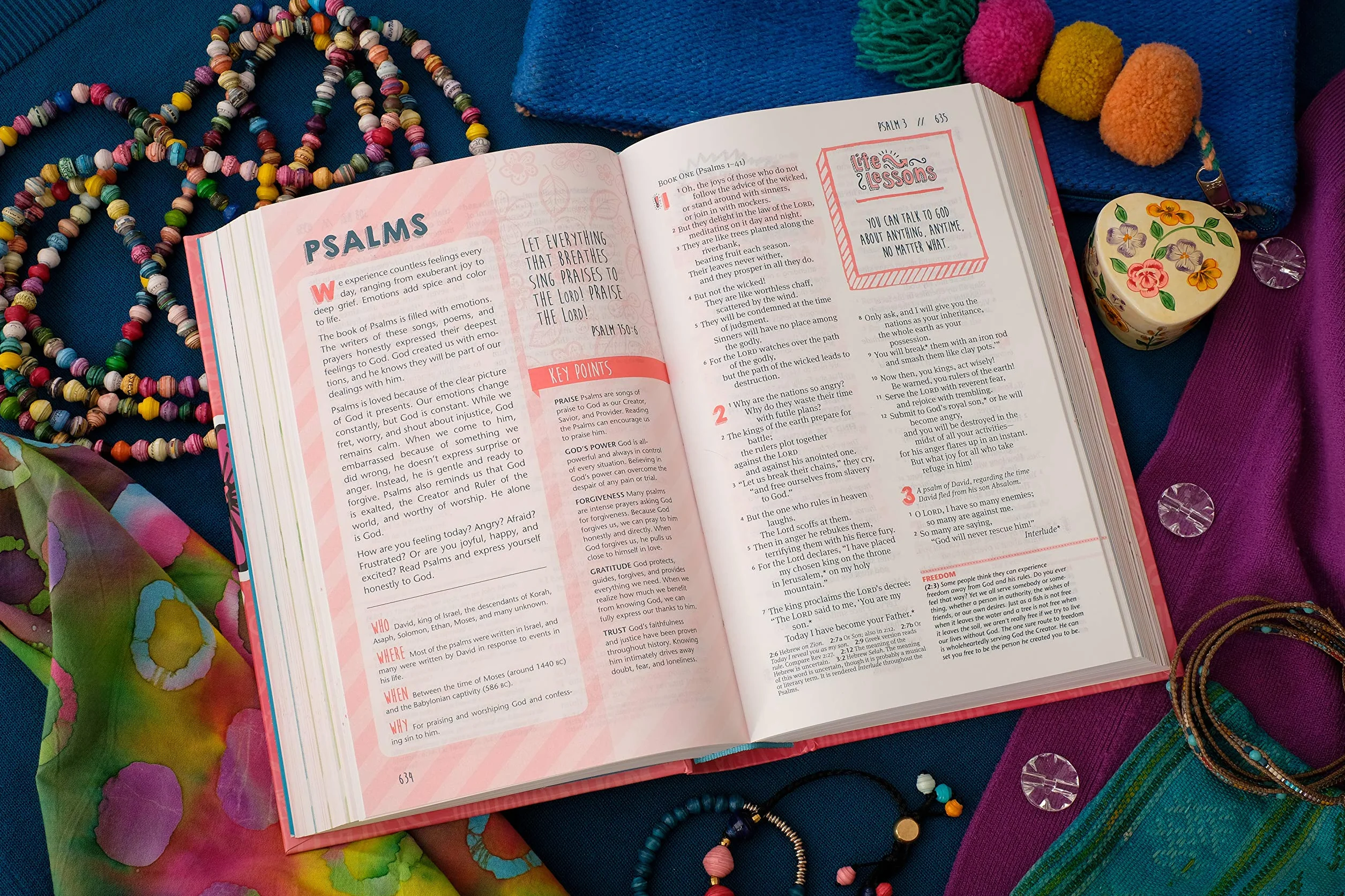 Girls Life Application Study Bible-NLT: New Living Translation