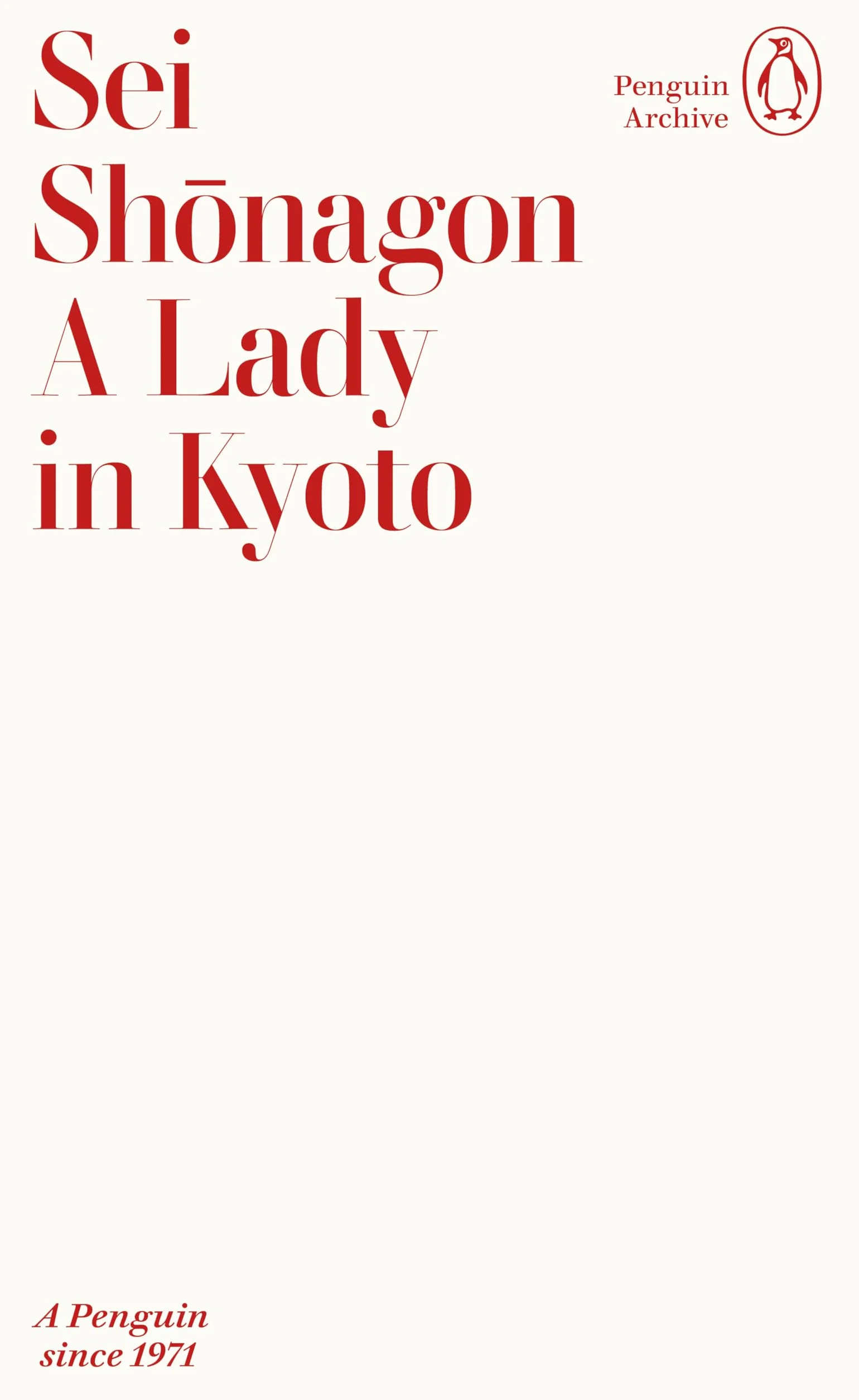A Lady in Kyoto: Sei Shonagon