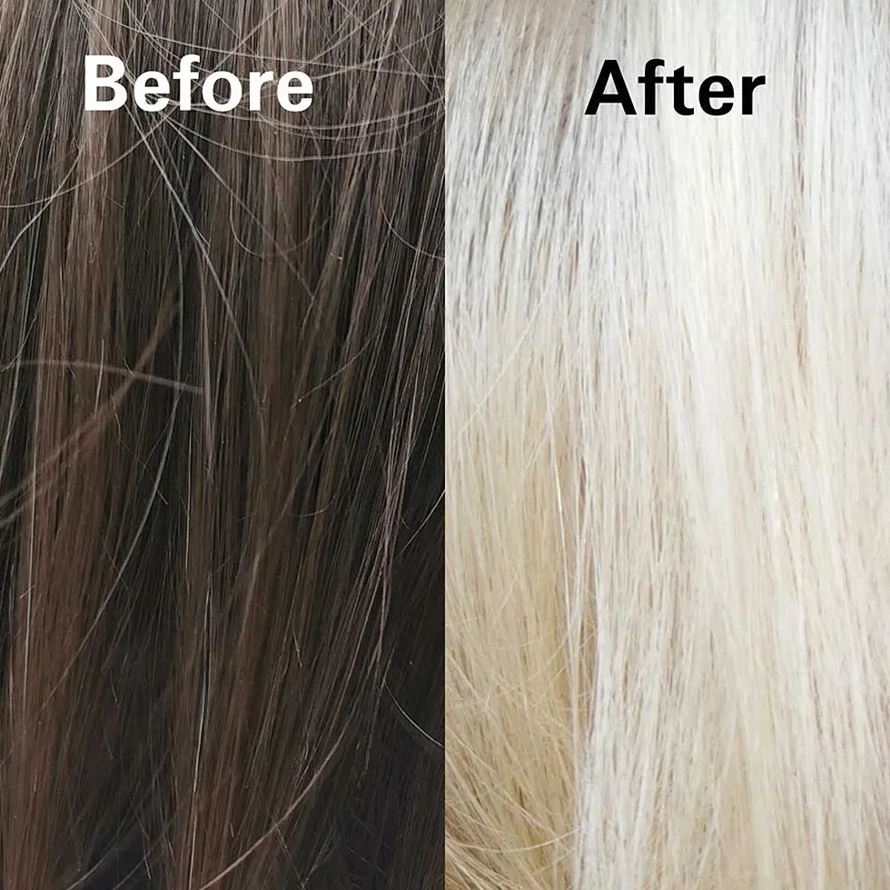 Attitude Hair Dye Ghosted 30 Volume KIT (9%) Zestaw do rozjaśniania włosów Biały