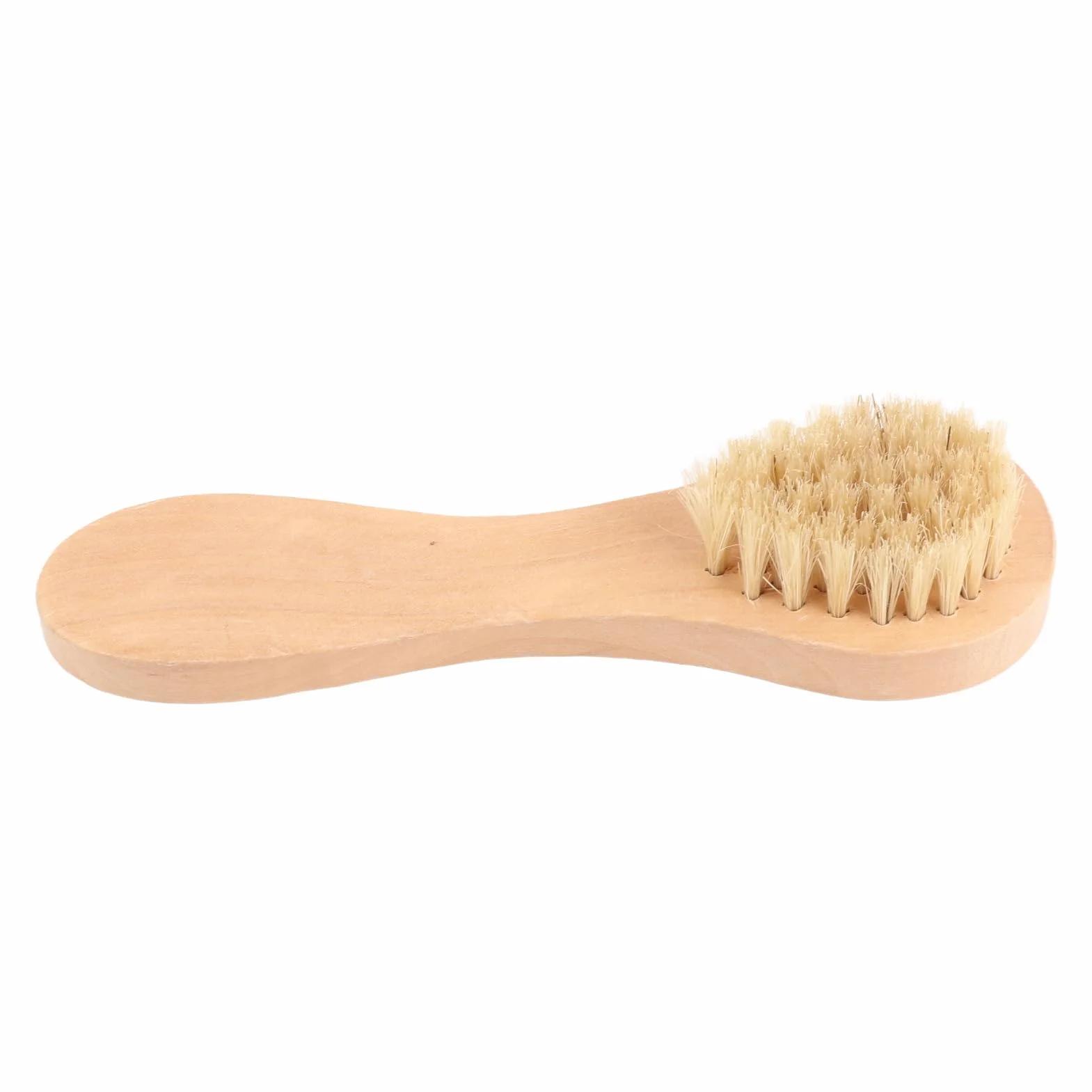 Manualna Szczoteczka do Twarzy, Cleaning Skin Naturalne Włosie Drewniana Szczoteczka do Czyszczenia Tool Drewniana Rączka Peeling do Twarzy
