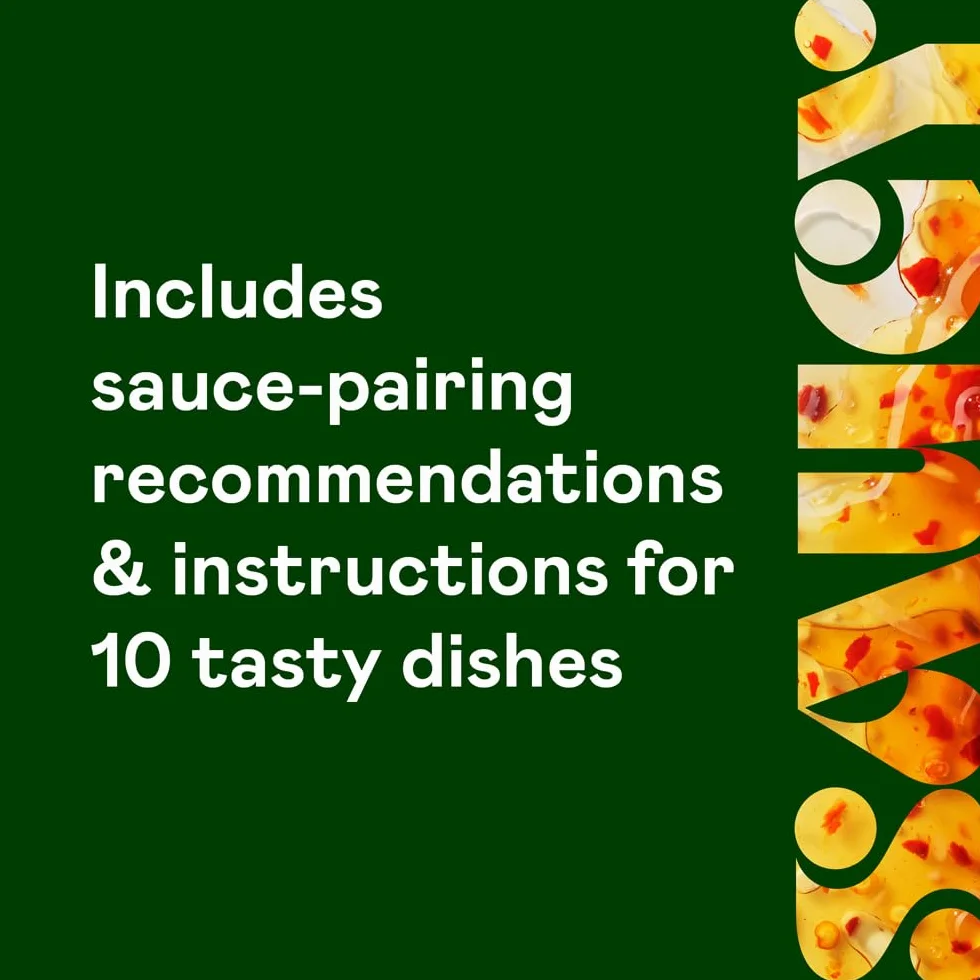 Saucy: 50 Recipes for Drizzly, Dunk-Able, Go-To Sauces to Elevate Everyday Meals