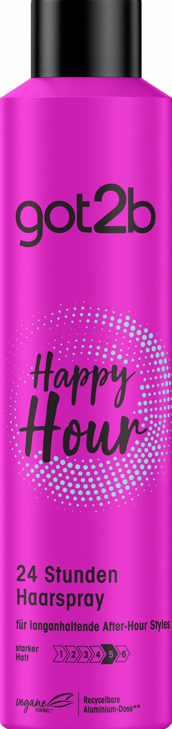 got2b Spray do włosów Happy Hour Halt 5 100 ml lakier 24h ekstremalne utrzymanie