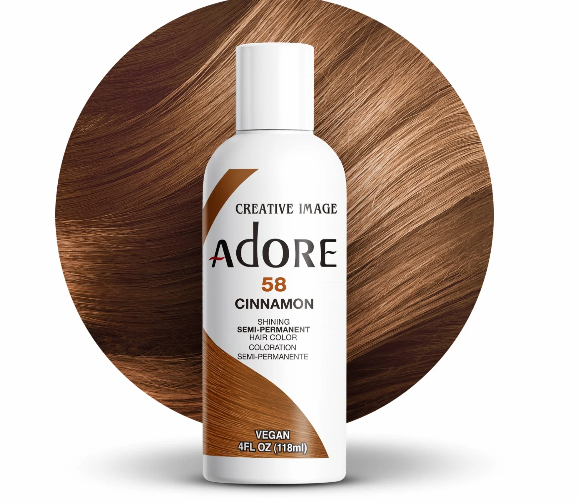 Adore col. Cinnamon 4 Oz. (58)