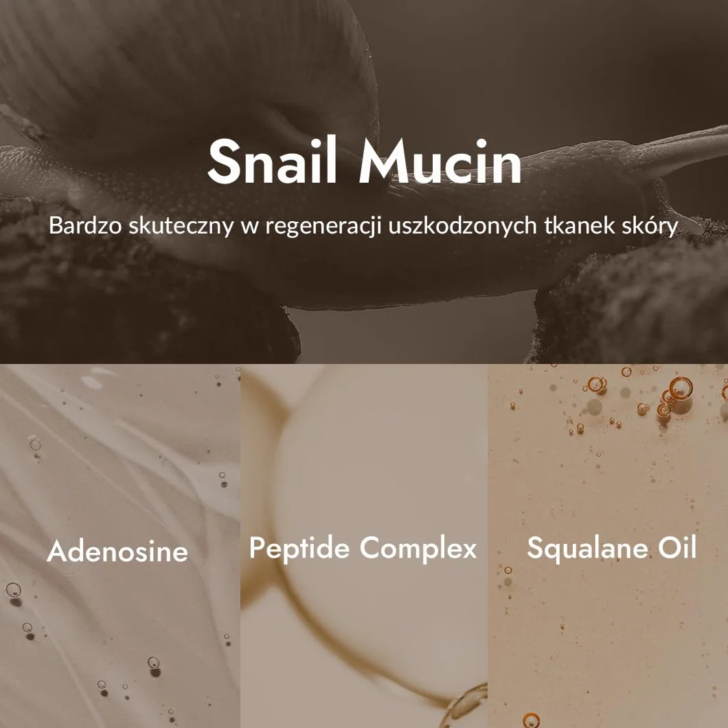 [MIZON] SNAIL REPAIR EYE CREAM (25 ml) Koreańska pielęgnacja - Regenerujący krem pod oczy - Przeciw starzeniu i Korektorom - Połysk i Twardość - Ekstrakt ze ślinienia ślimaka