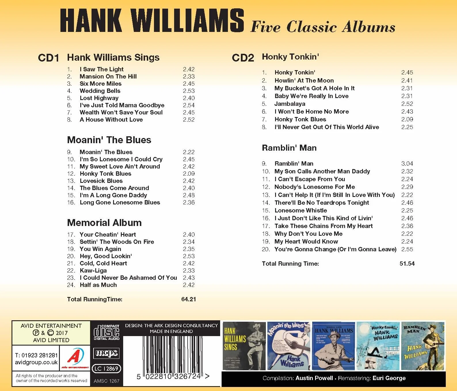 Five Classic Albums