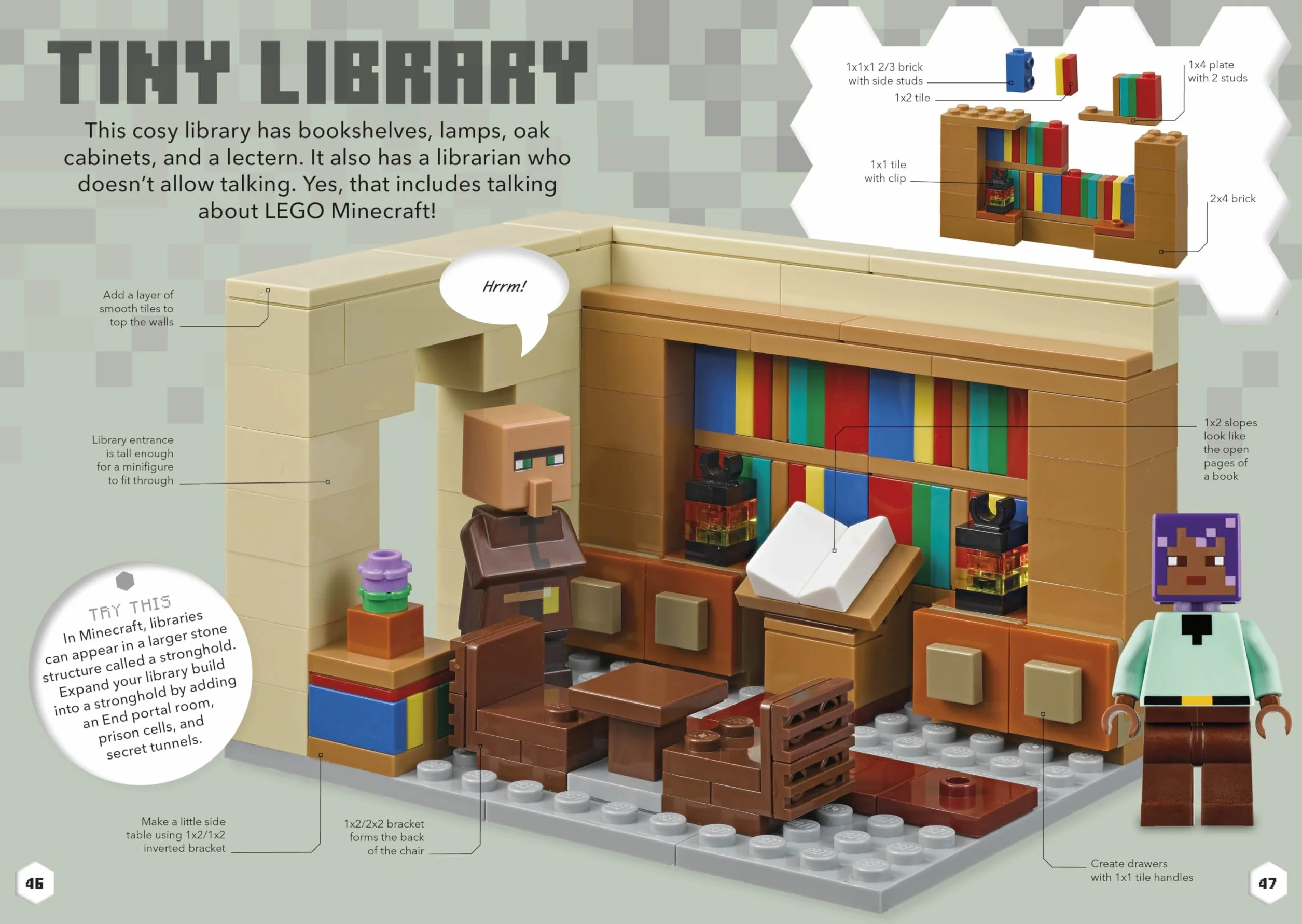 LEGO Minecraft Ideas: With Exclusive Mini Model