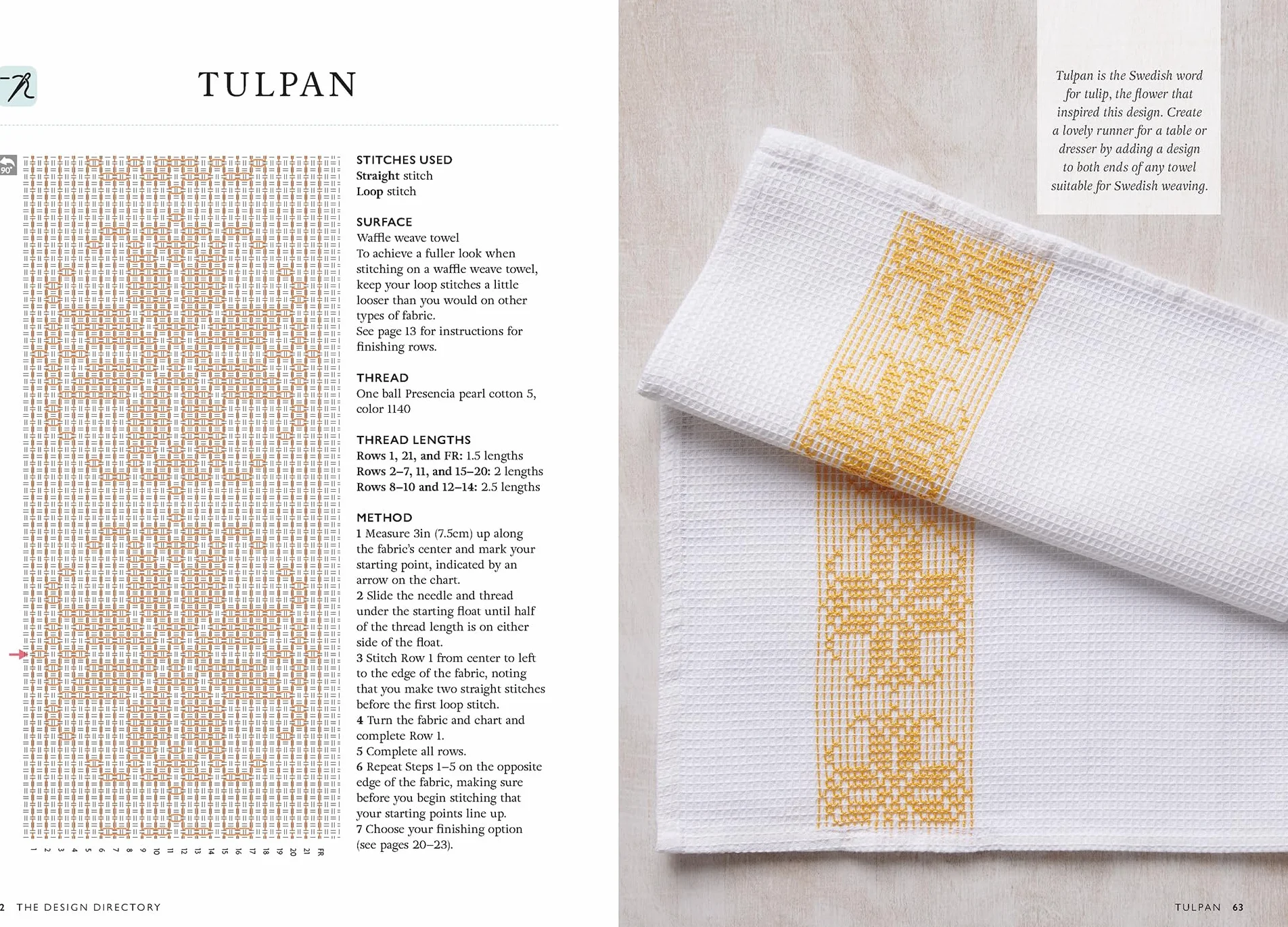 Swedish Weaving Pattern Directory: 50 Huck Embroidery Designs for the Modern Needlecrafter